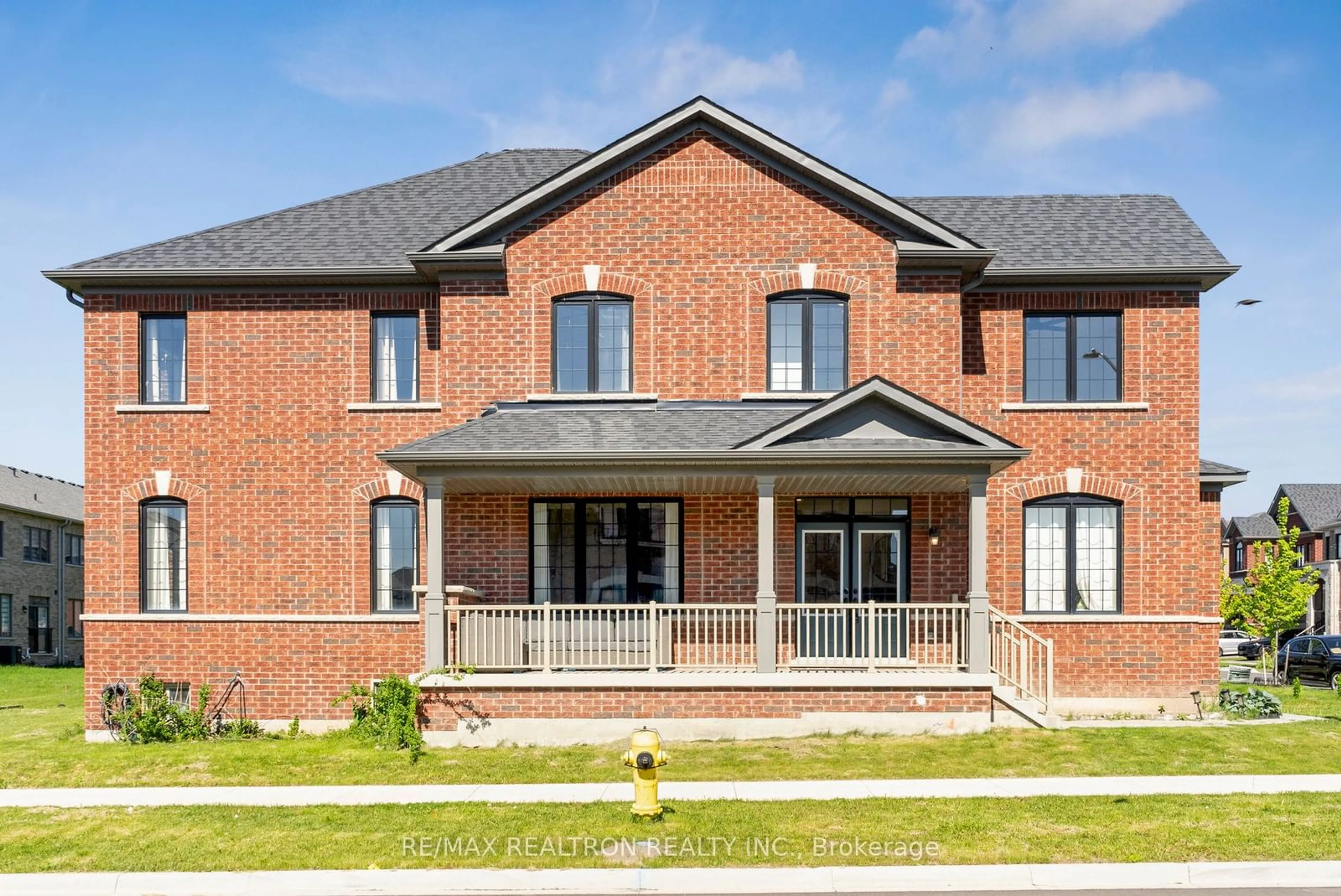 Home with brick exterior material for 1 Auckland Dr, Whitby Ontario L1P 0H3