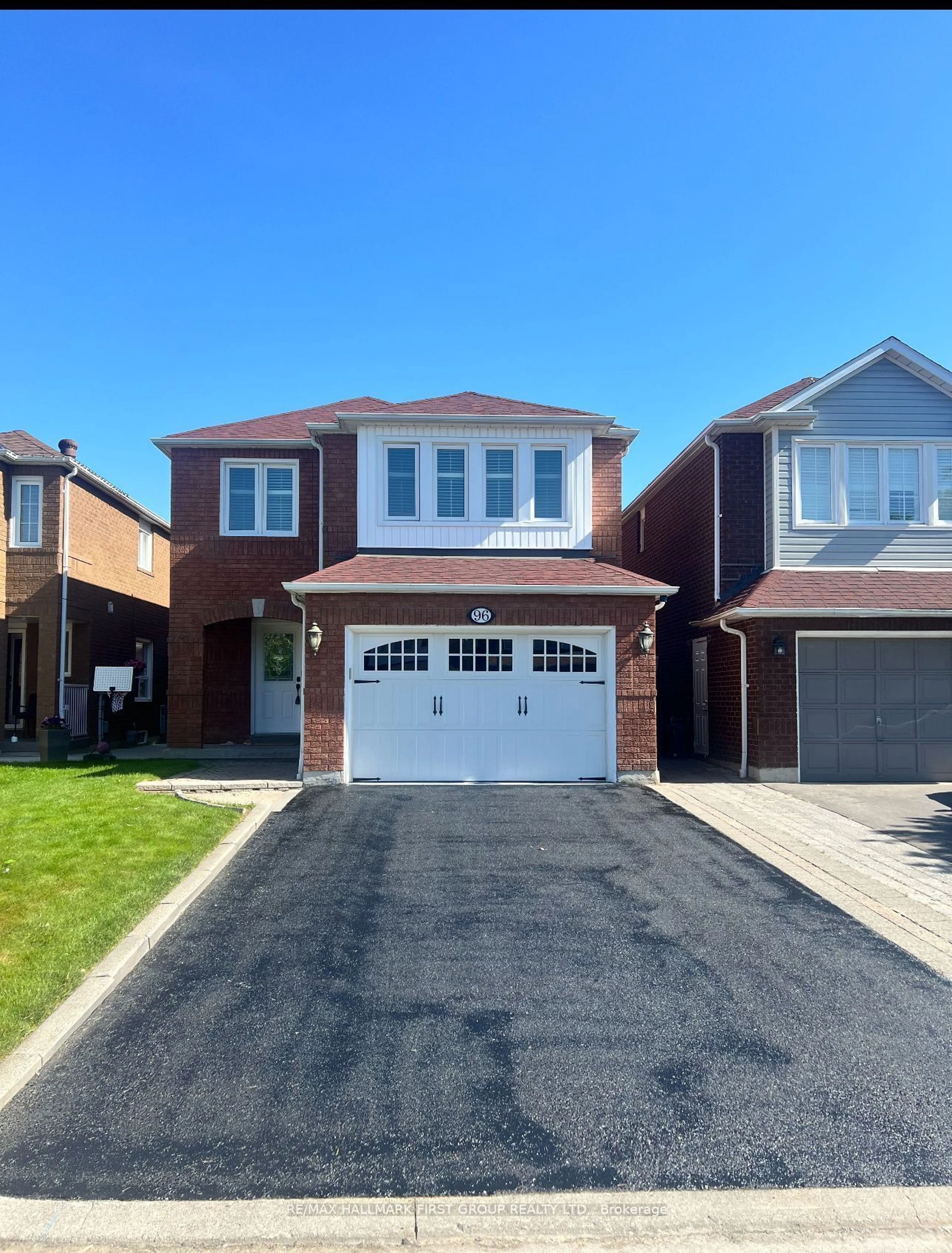 Home with brick exterior material for 96 Booth Cres, Ajax Ontario L1Z 1H7