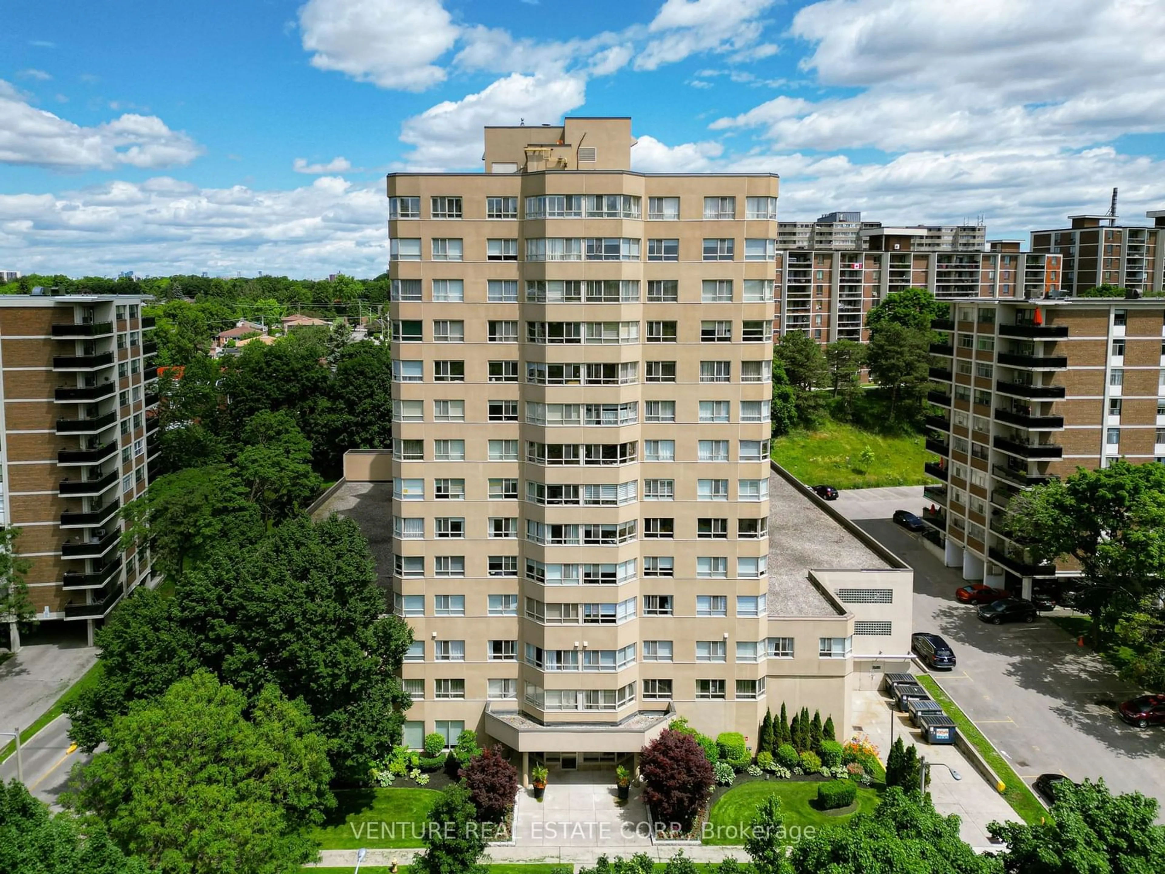 A pic from exterior of the house or condo for 4 Park Vista #1504, Toronto Ontario M4B 3M8