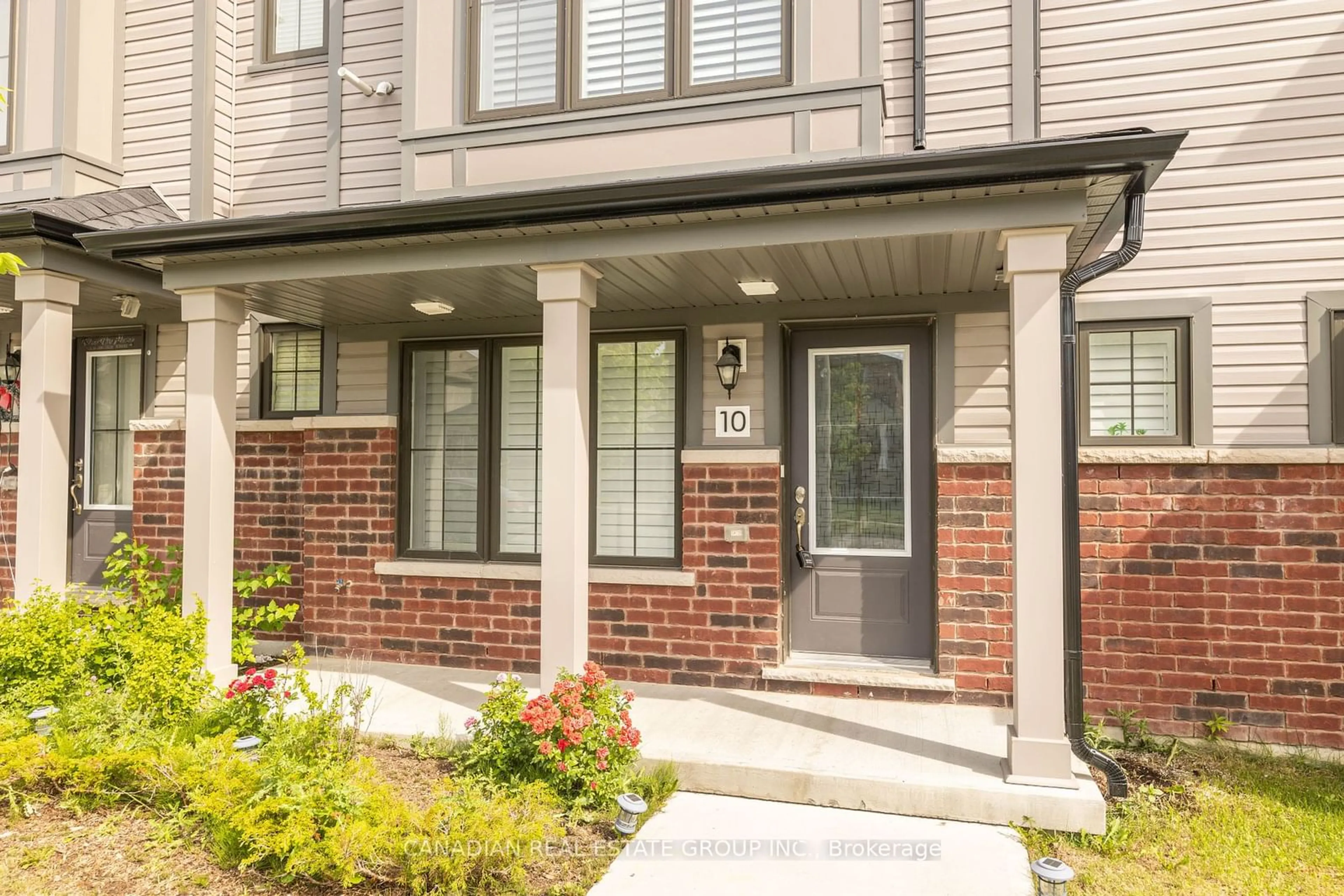 Home with brick exterior material for 10 Loana Lane, Clarington Ontario L1C 7G9