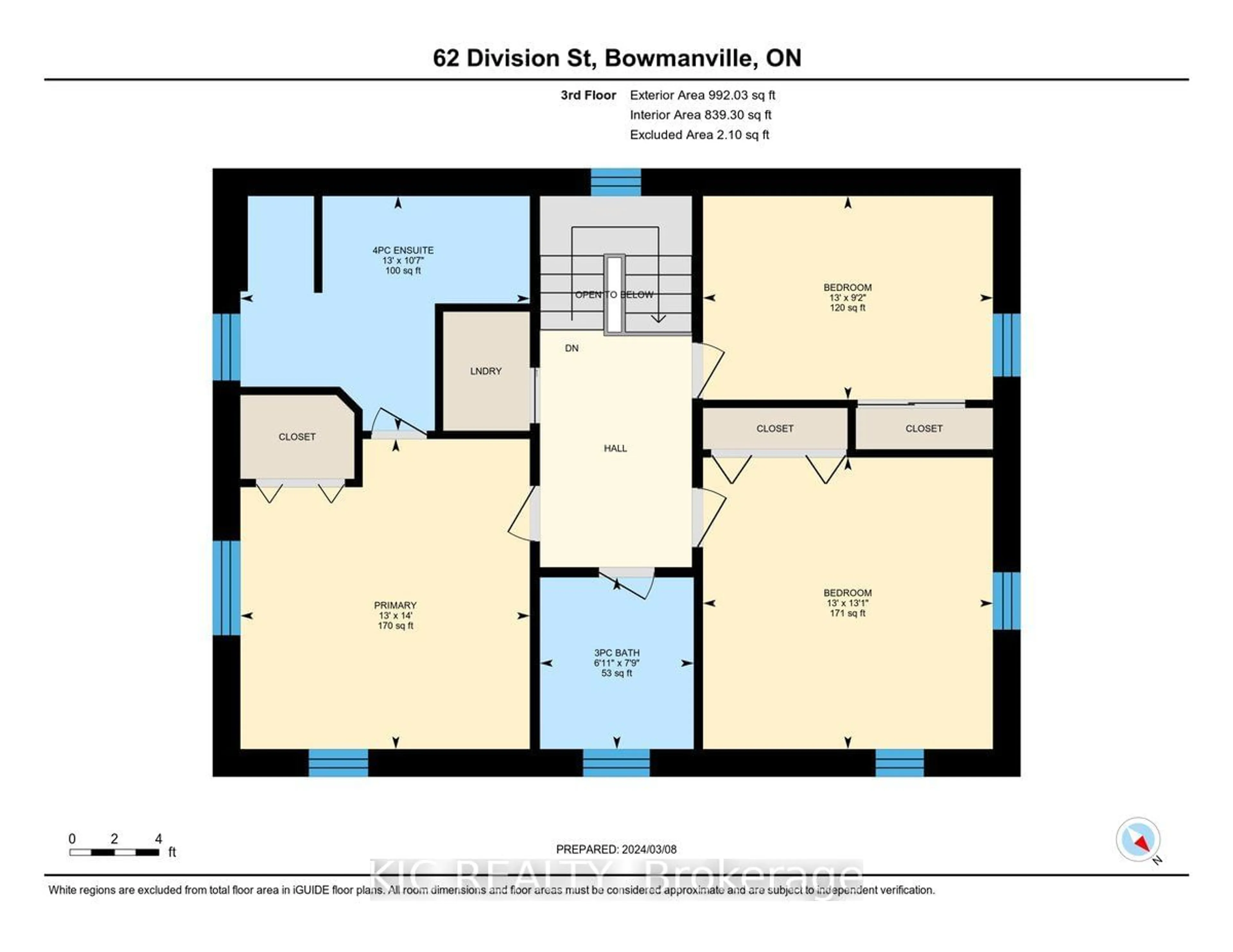 Floor plan for 62 Division St, Clarington Ontario L1C 2Z7