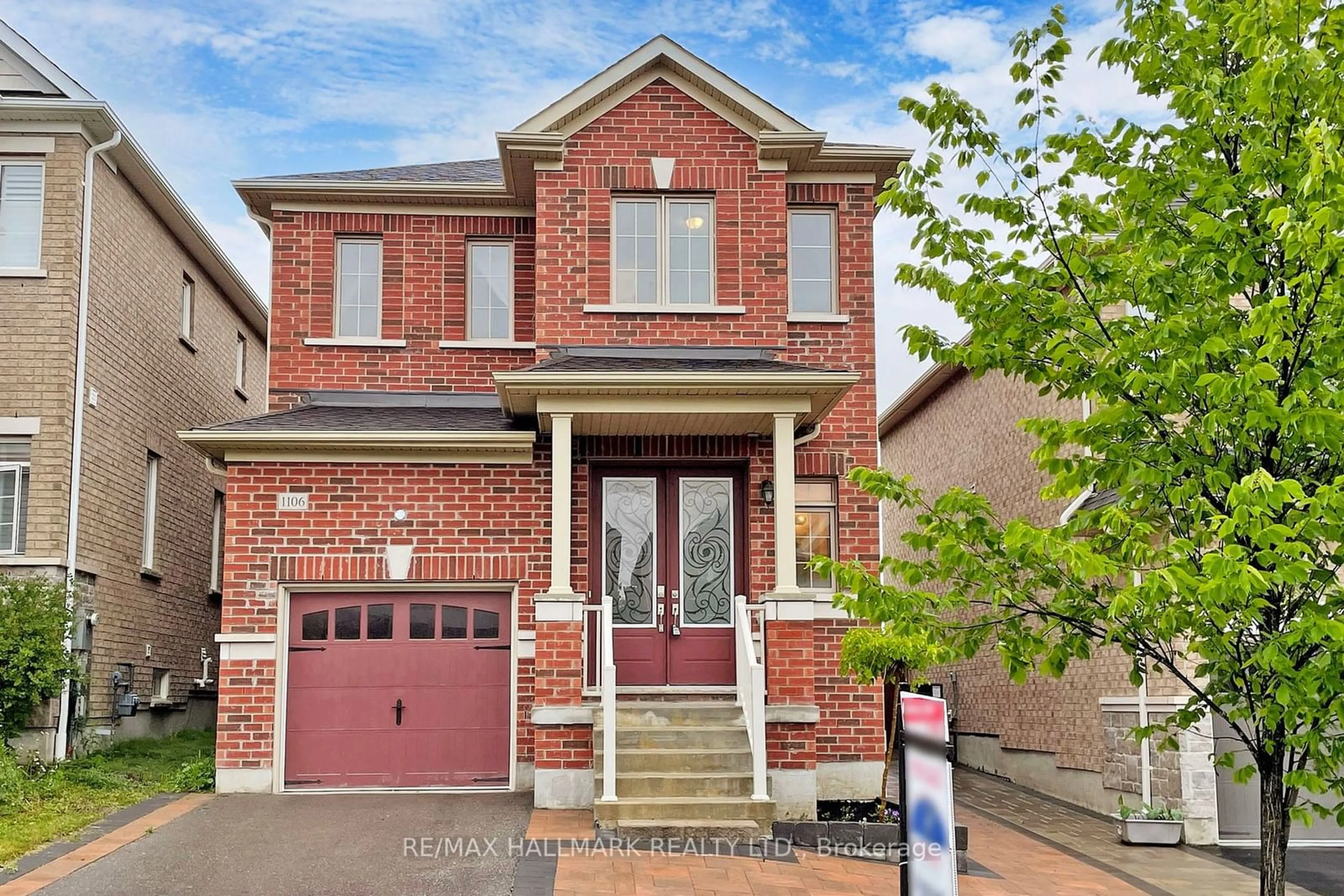 Home with brick exterior material for 1106 Cactus Cres, Pickering Ontario L1X 0G9