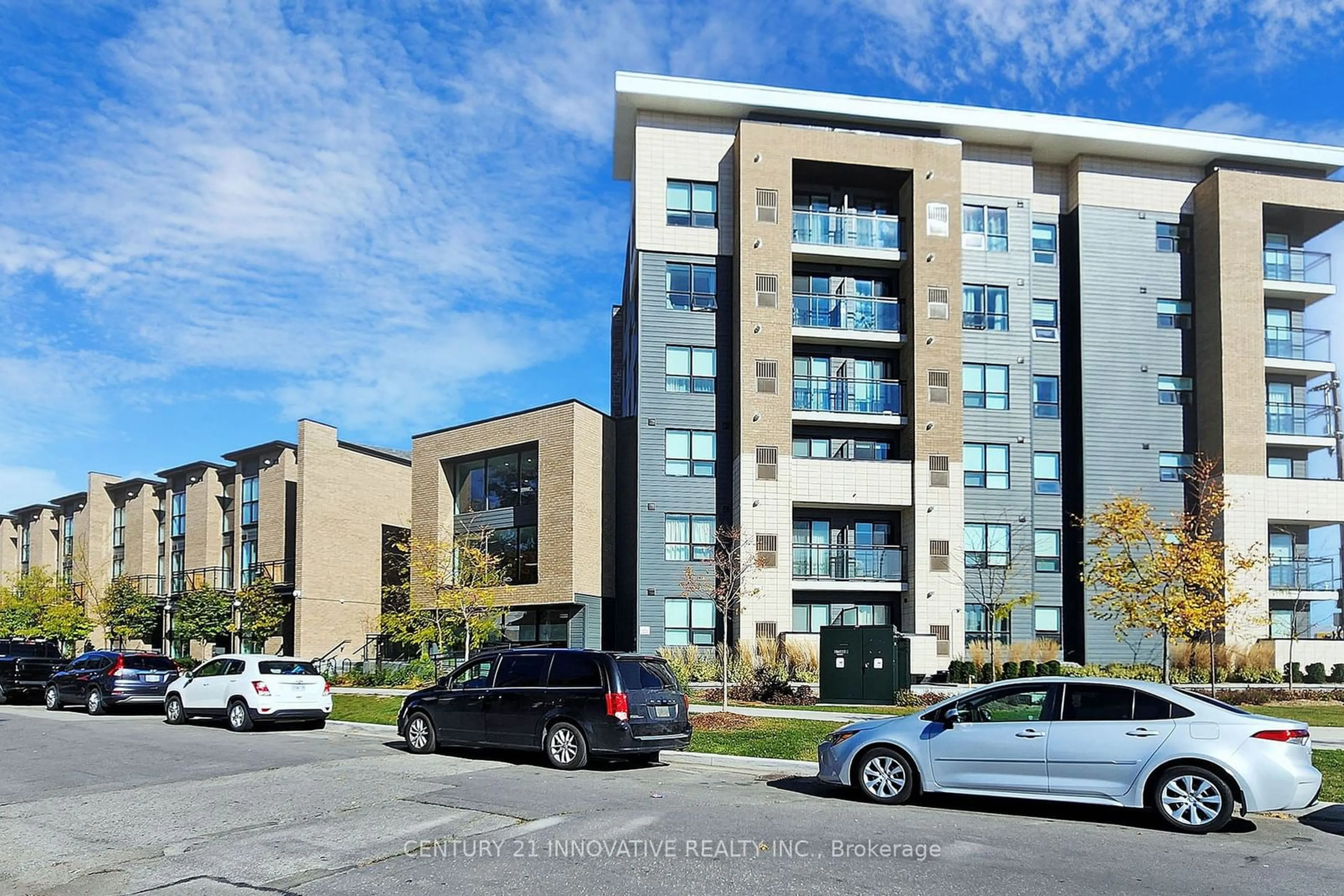 A pic from exterior of the house or condo for 1 Falaise Rd #422, Toronto Ontario M1E 0B9