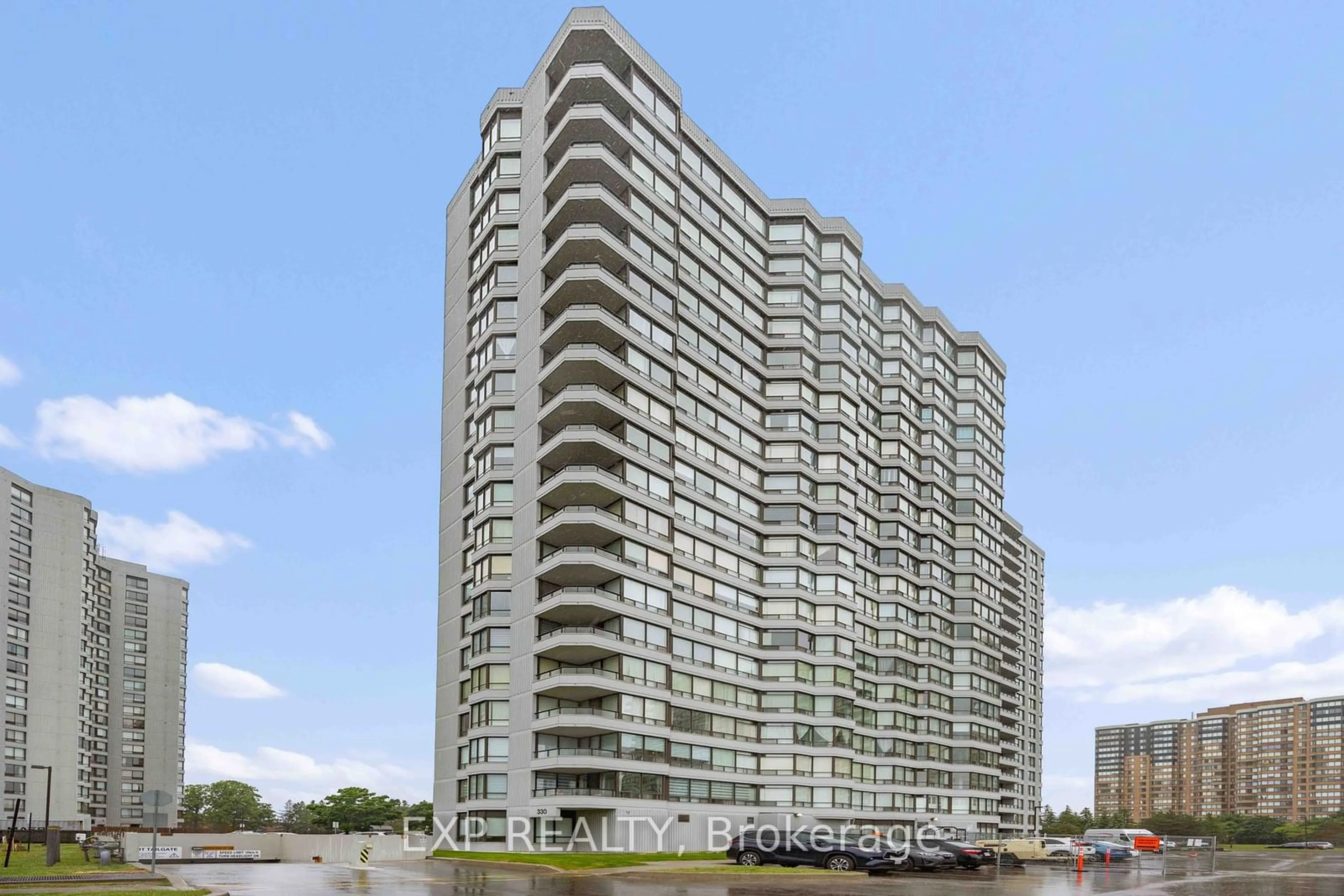 A pic from exterior of the house or condo for 330 Alton Towers Circ #401, Toronto Ontario M1V 5H3