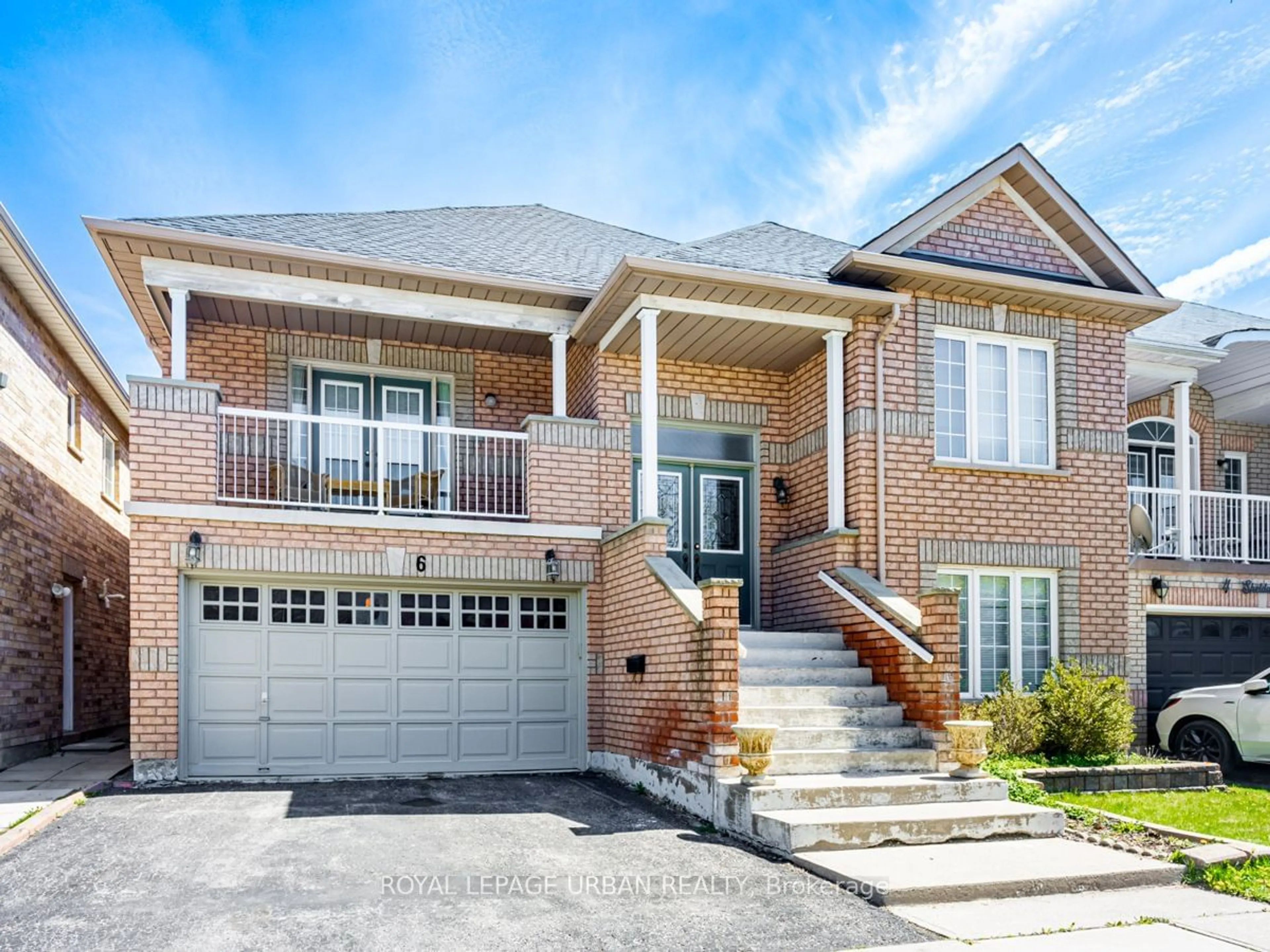 Home with brick exterior material for 6 Sheldon Dr, Ajax Ontario L1T 4K7
