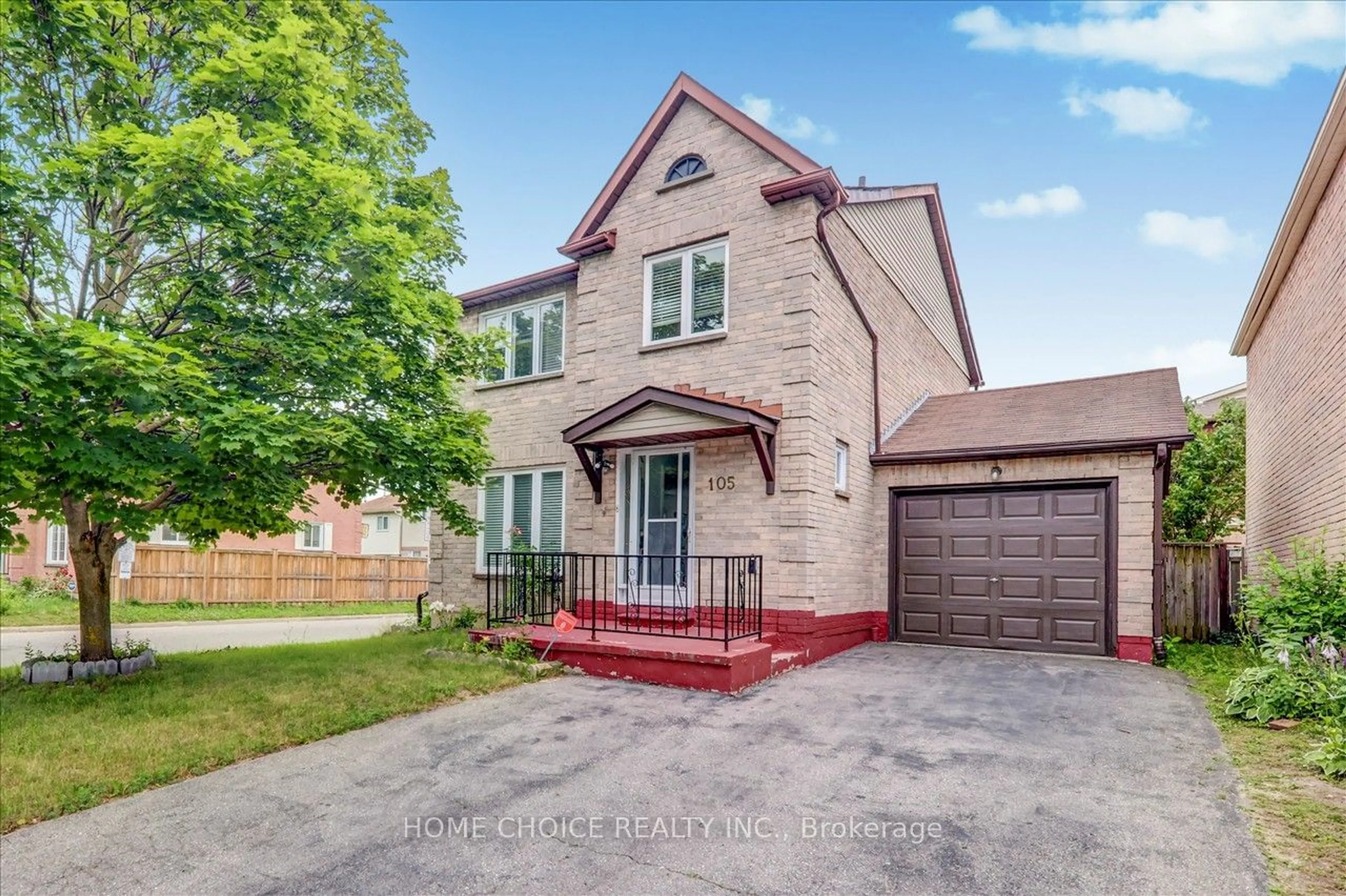 Home with brick exterior material for 105 Empringham Dr, Toronto Ontario M1B 4A6