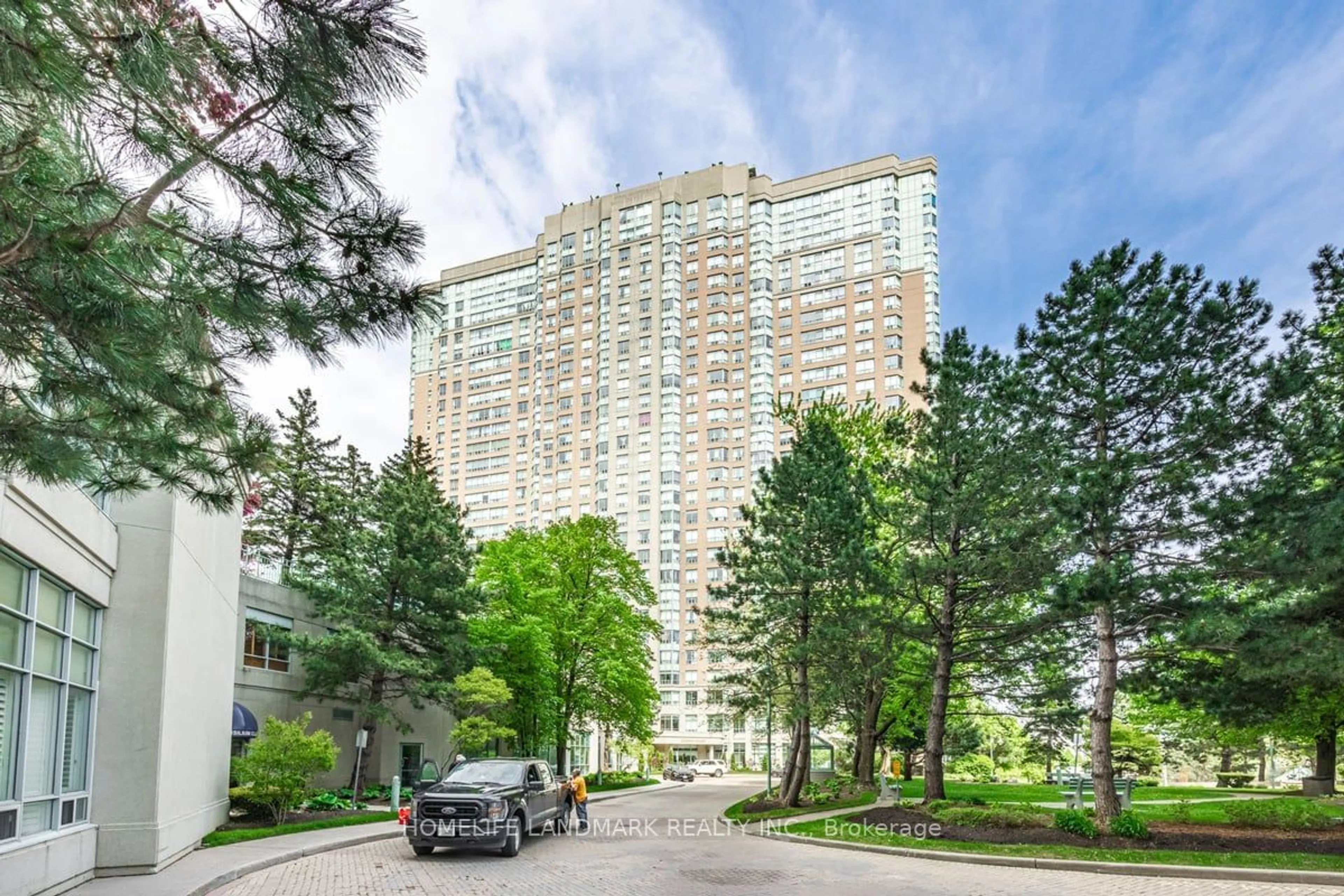 A pic from exterior of the house or condo for 88 Corporate Dr #407, Toronto Ontario M1H 3G6