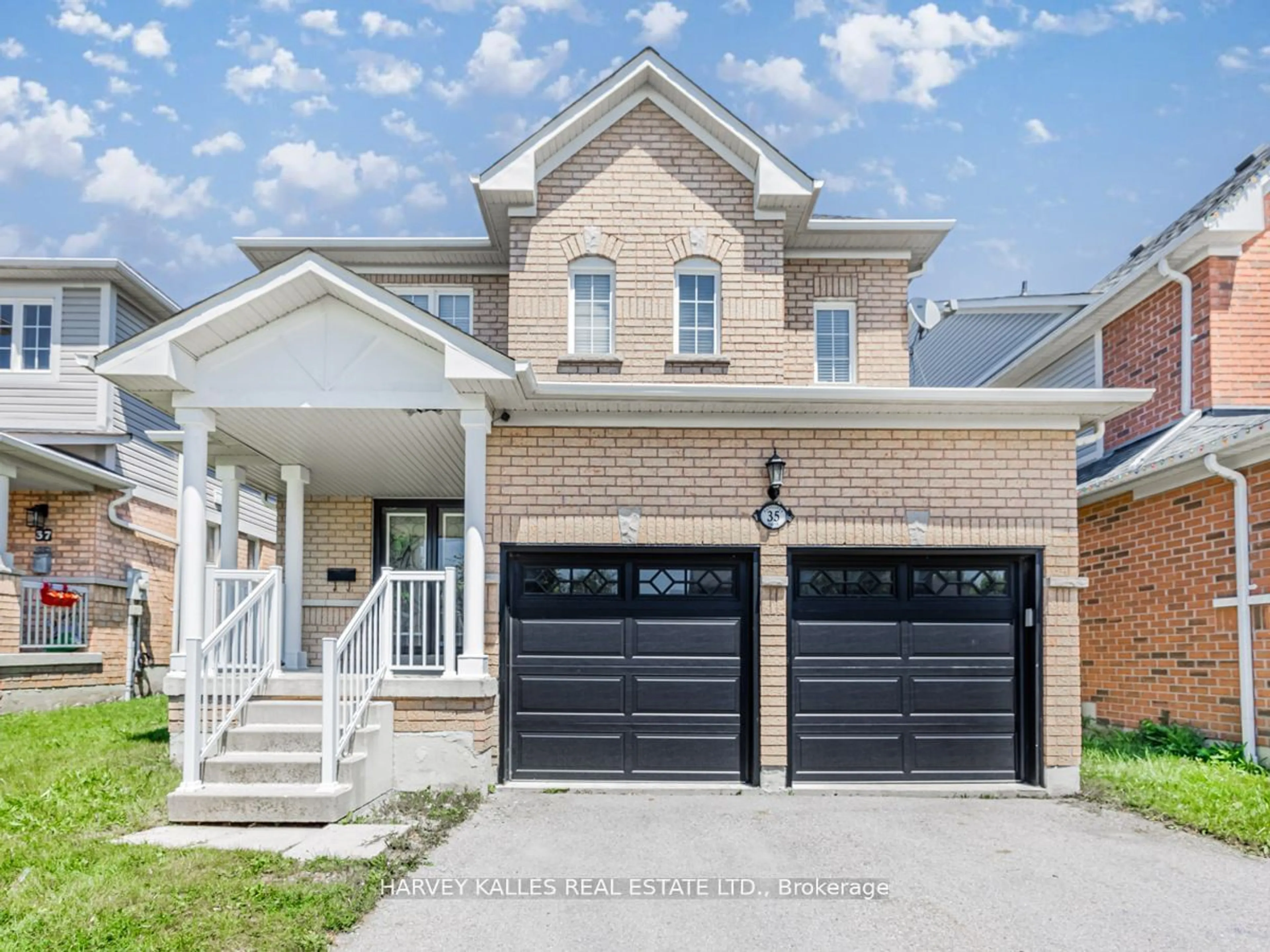 Home with brick exterior material for 35 Baycliffe Dr, Whitby Ontario L1P 1W8