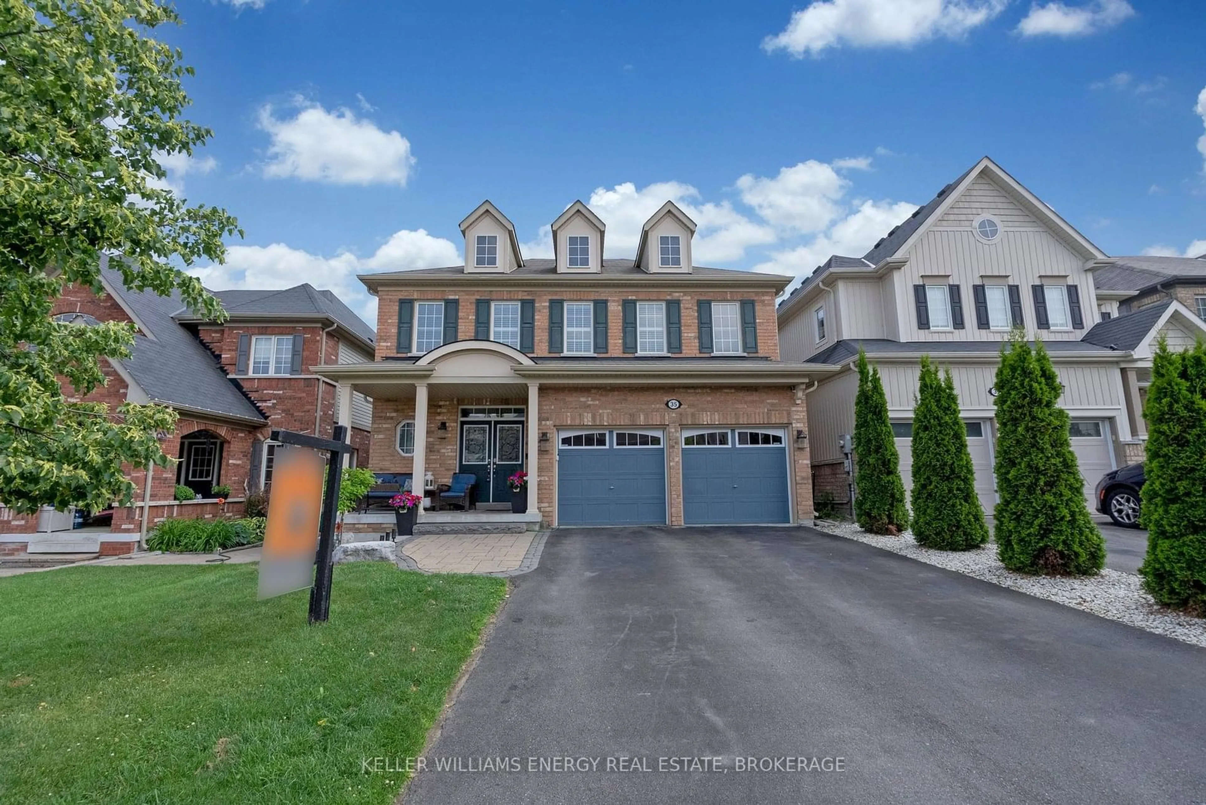 Frontside or backside of a home for 35 Richard Davies Cres, Clarington Ontario L1C 0N9