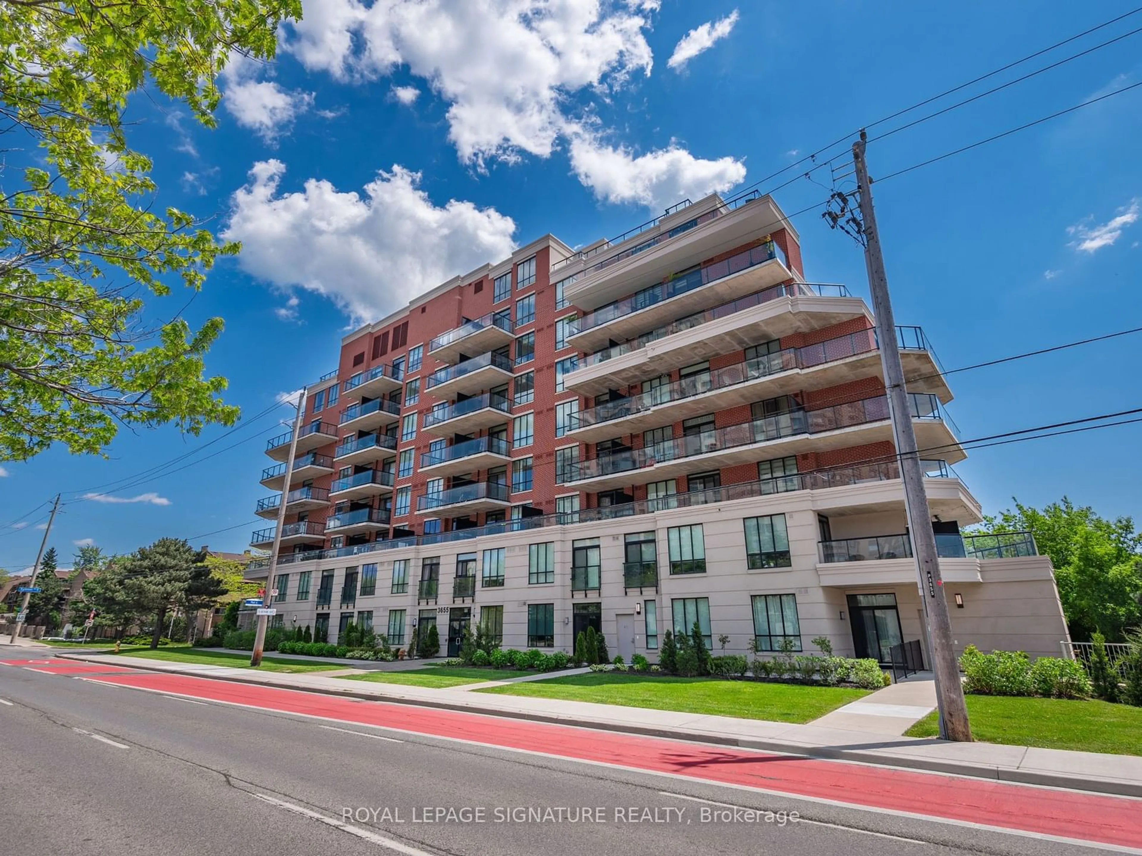 A pic from exterior of the house or condo for 3655 Kingston Rd #318, Toronto Ontario M1M 1S2