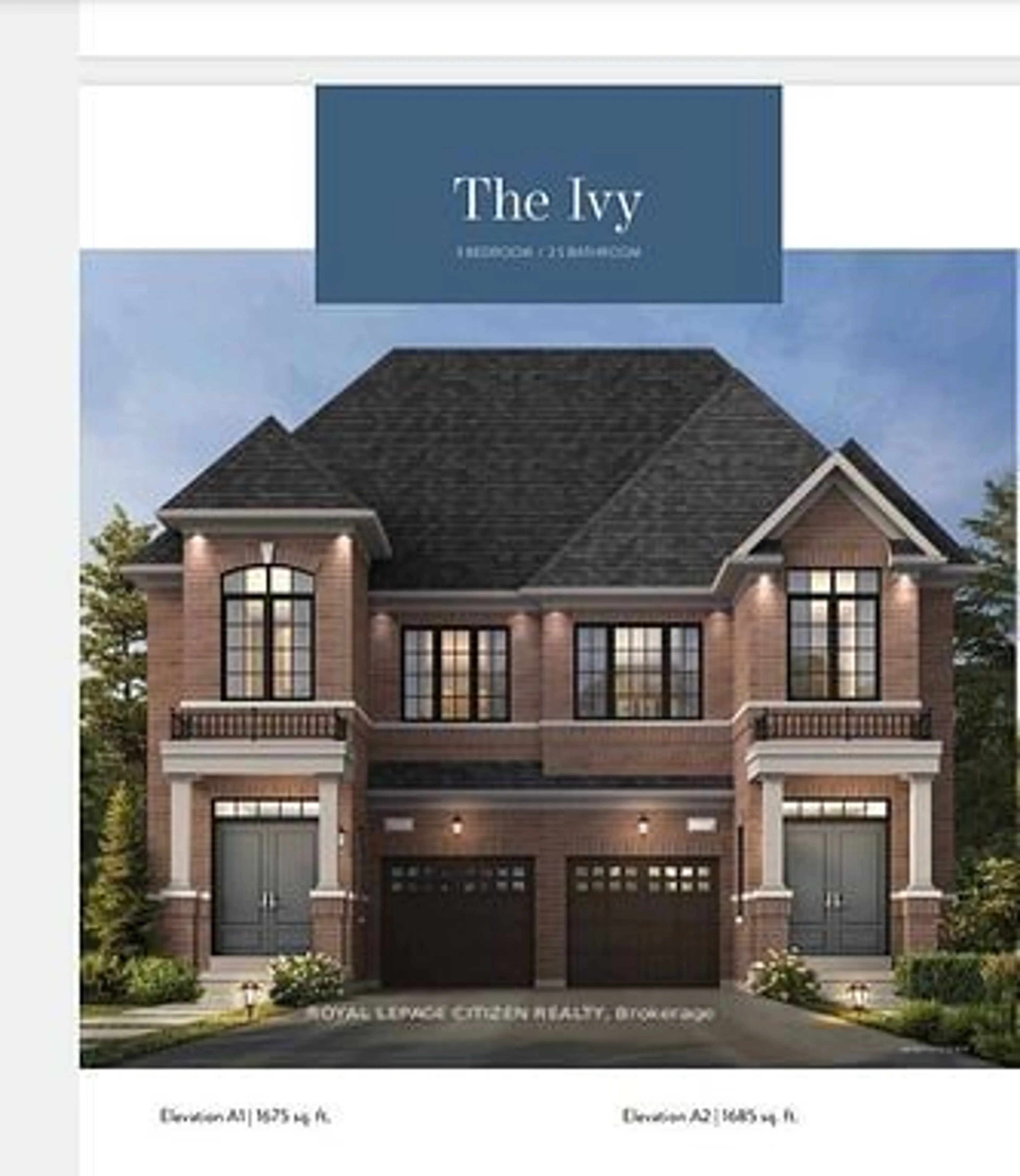 Home with brick exterior material for 1027 Pisces Tr, Pickering Ontario