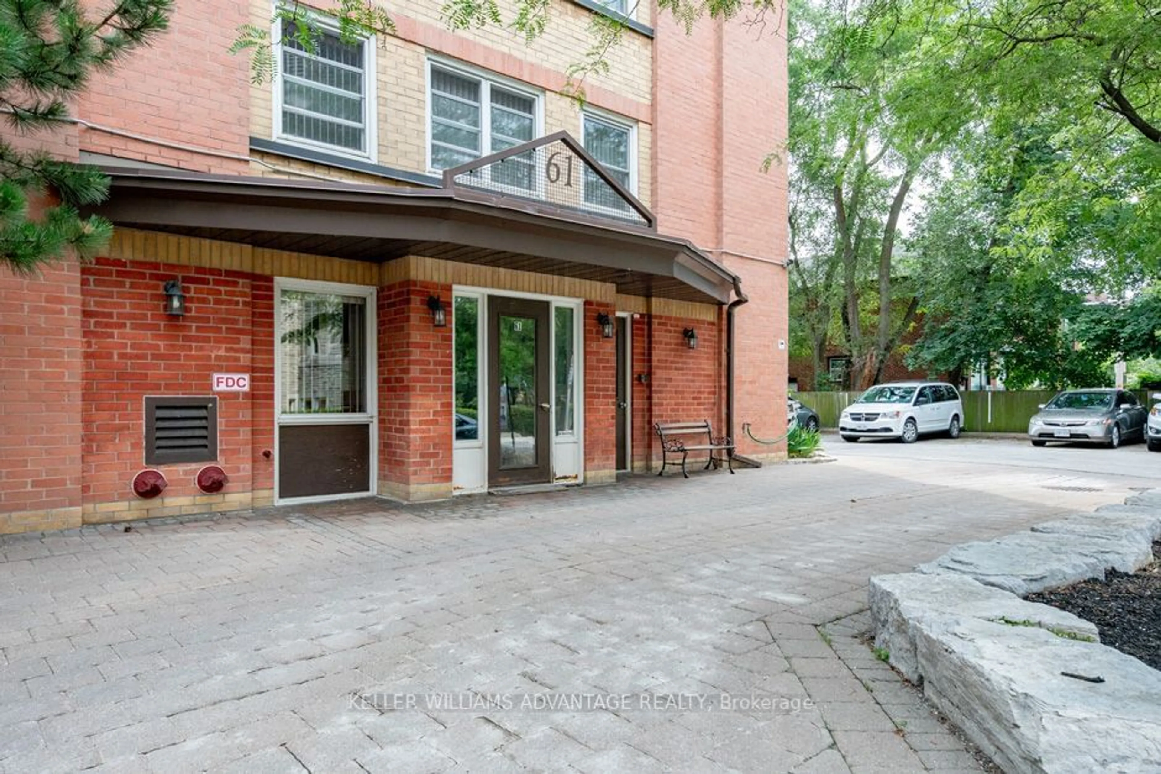 A pic from exterior of the house or condo for 61 Main St #303, Toronto Ontario M4E 2V6