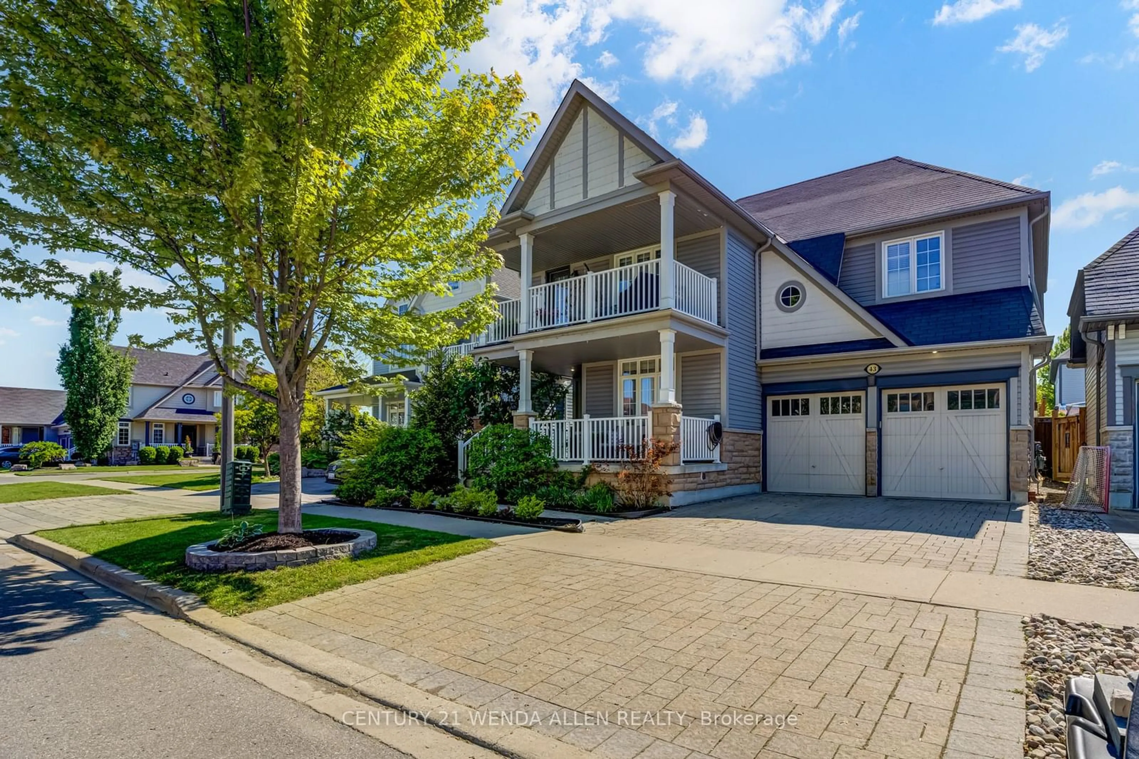 Frontside or backside of a home for 43 Belsey Lane, Clarington Ontario L1B 0B3