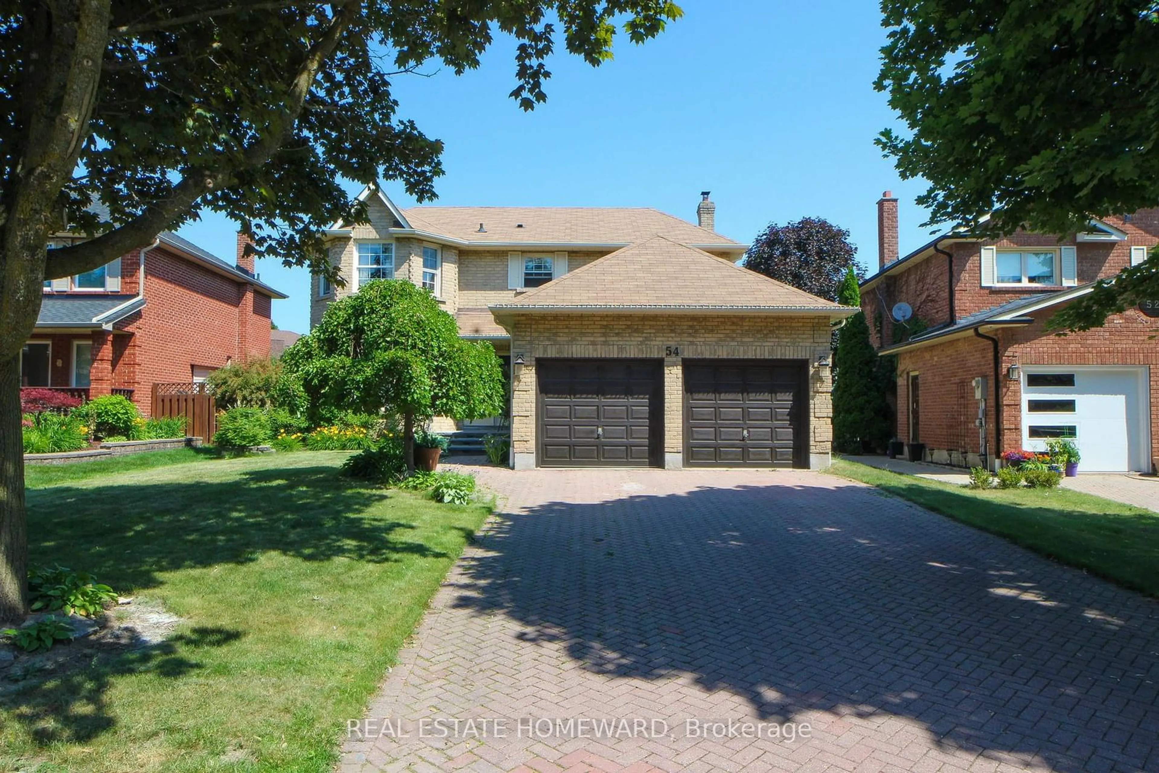 Frontside or backside of a home for 54 Stargell Dr, Whitby Ontario L1N 7X6