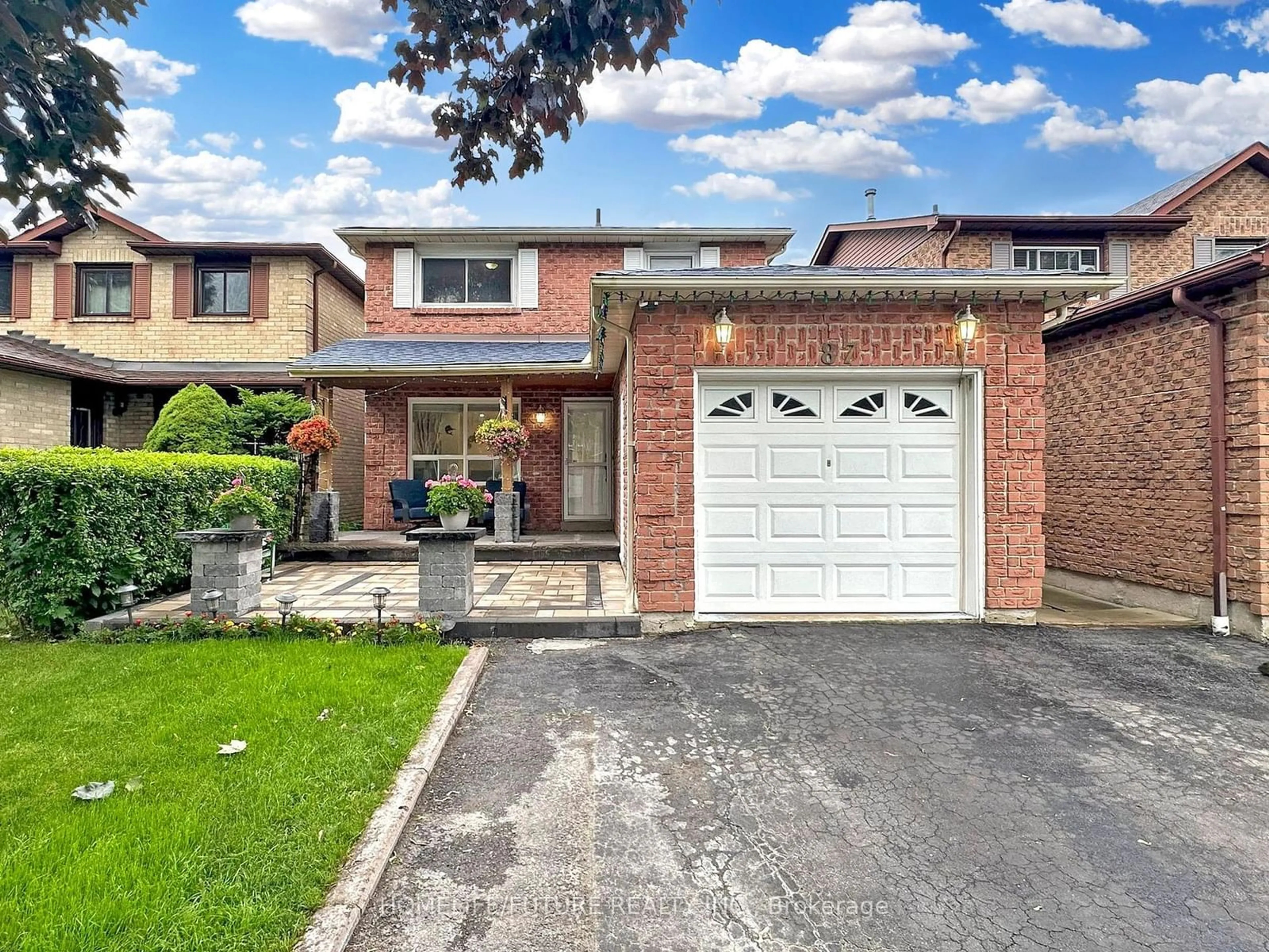 Frontside or backside of a home for 87 Daniels Cres, Ajax Ontario L1T 1Y7