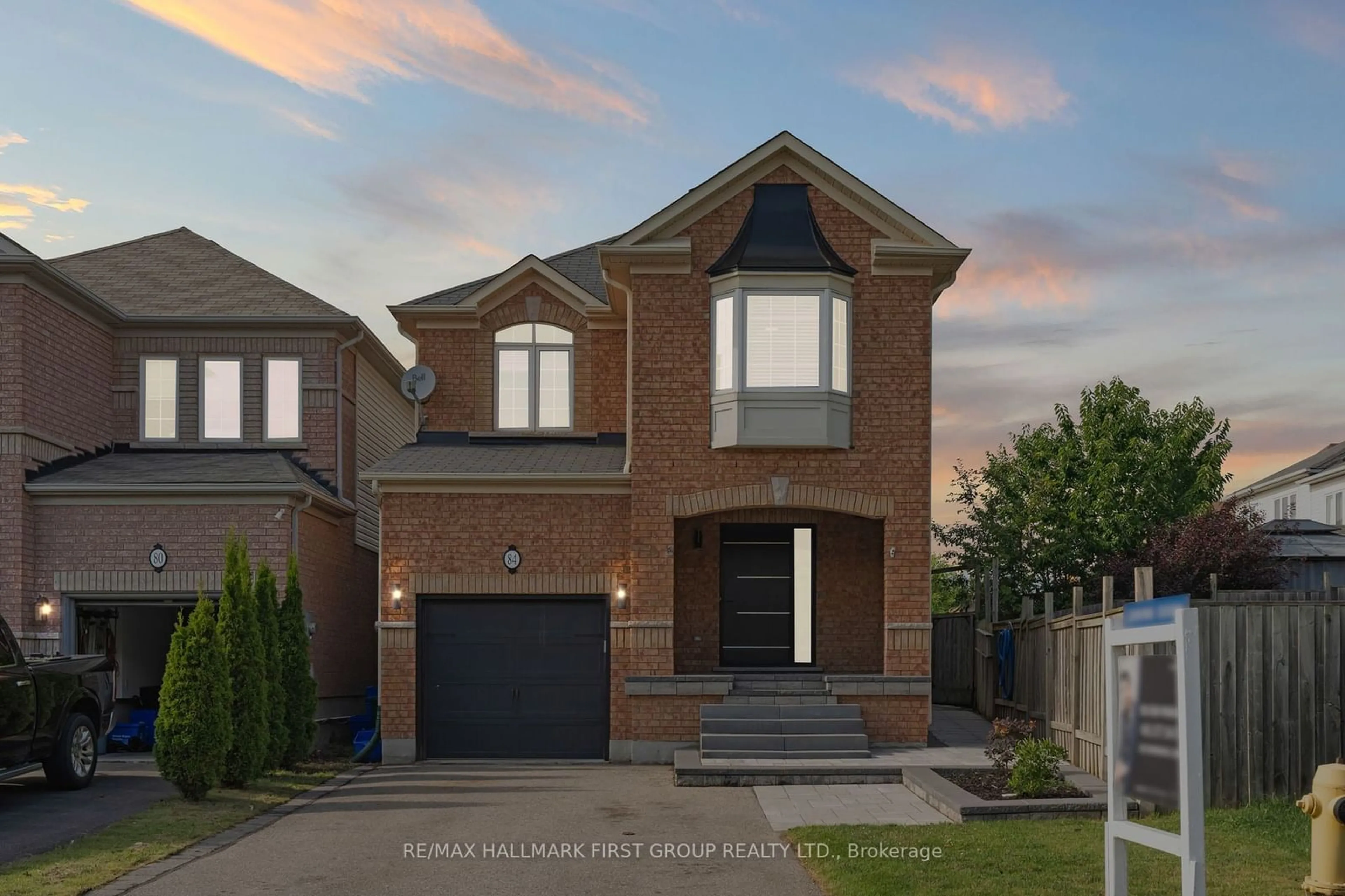 Home with brick exterior material for 84 Bathgate Cres, Clarington Ontario L1E 0B3