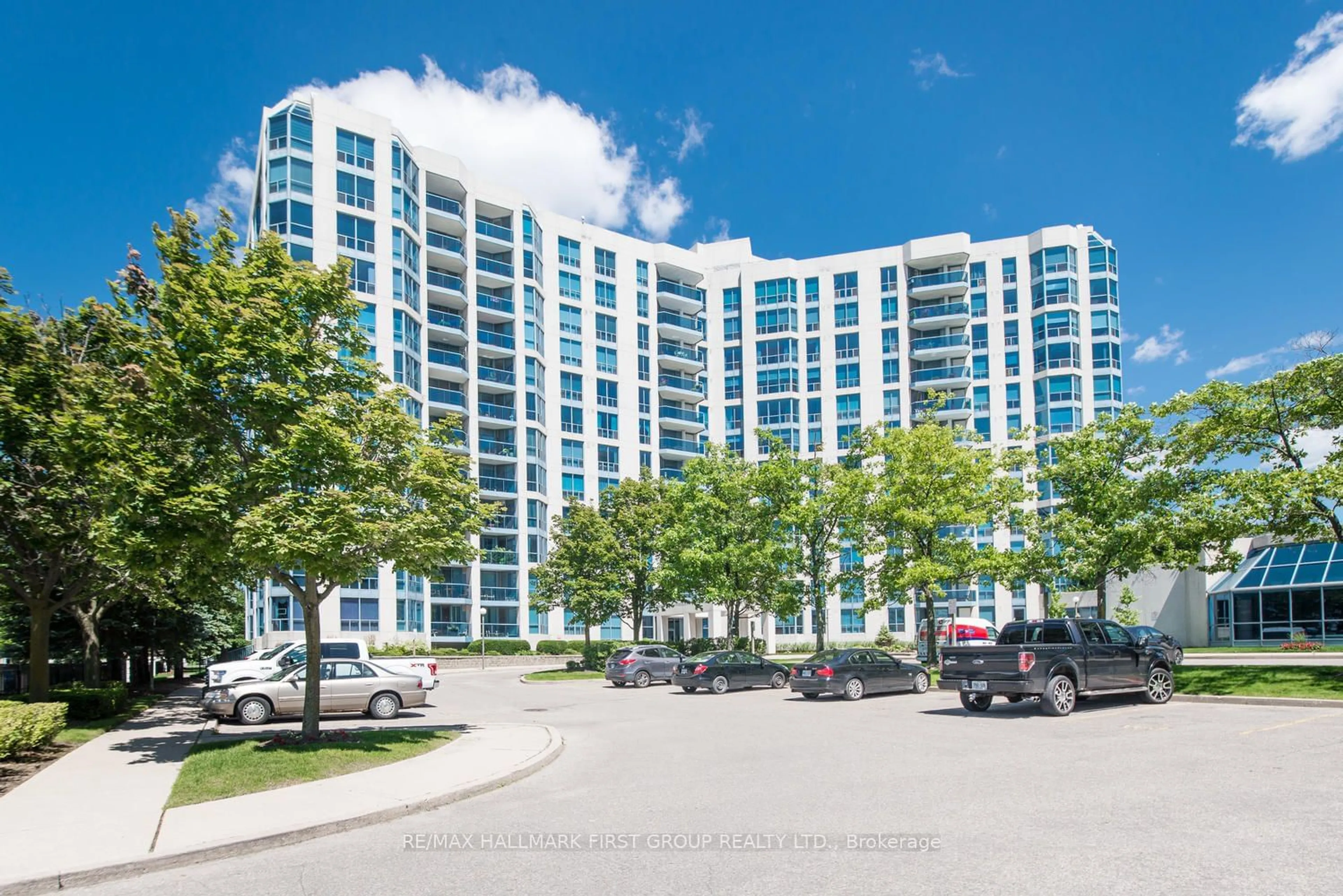 A pic from exterior of the house or condo for 360 Watson St #310, Whitby Ontario L1N 9G2