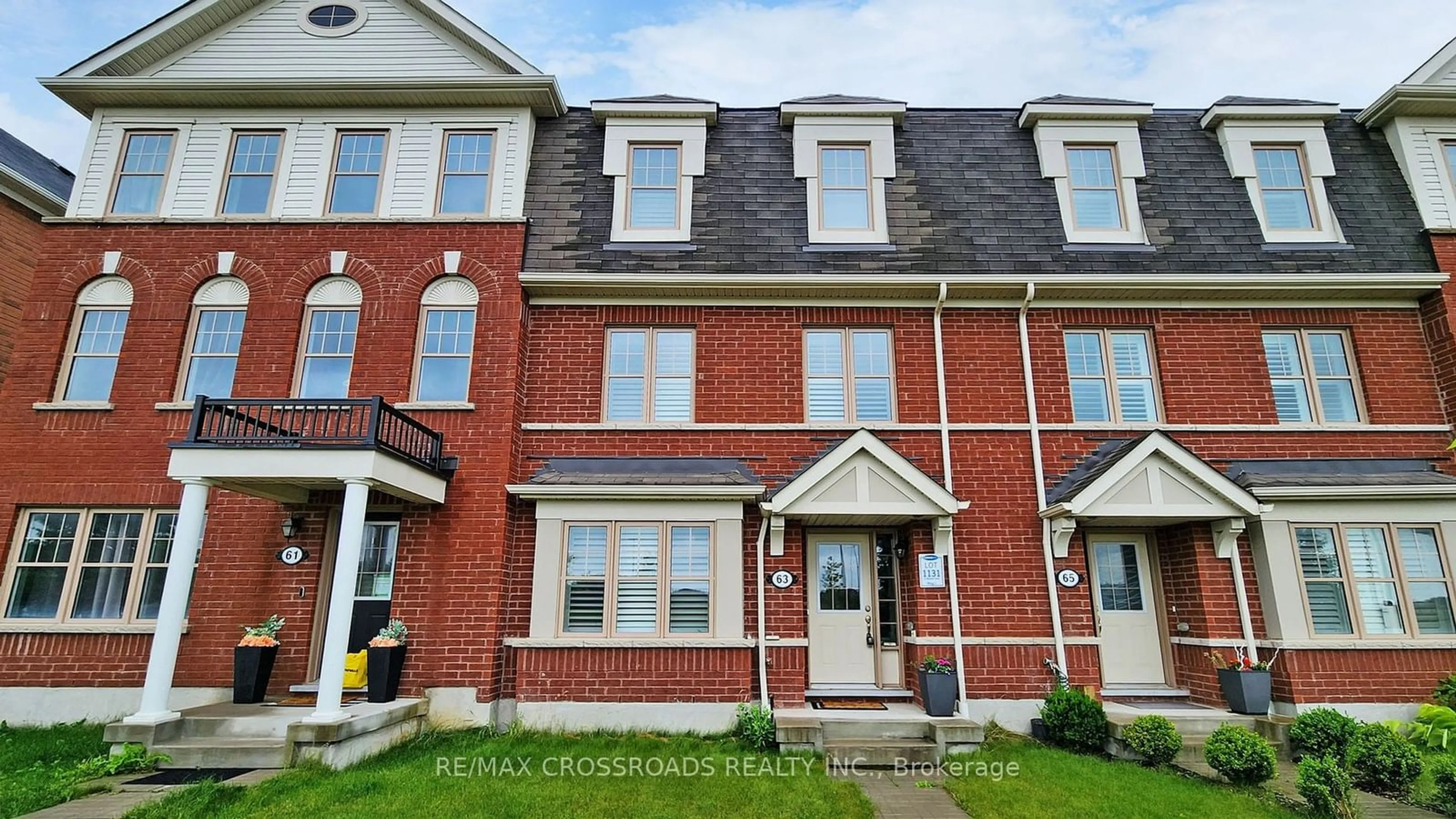 A pic from exterior of the house or condo for 63 Whitefish St, Whitby Ontario L1P 0E4