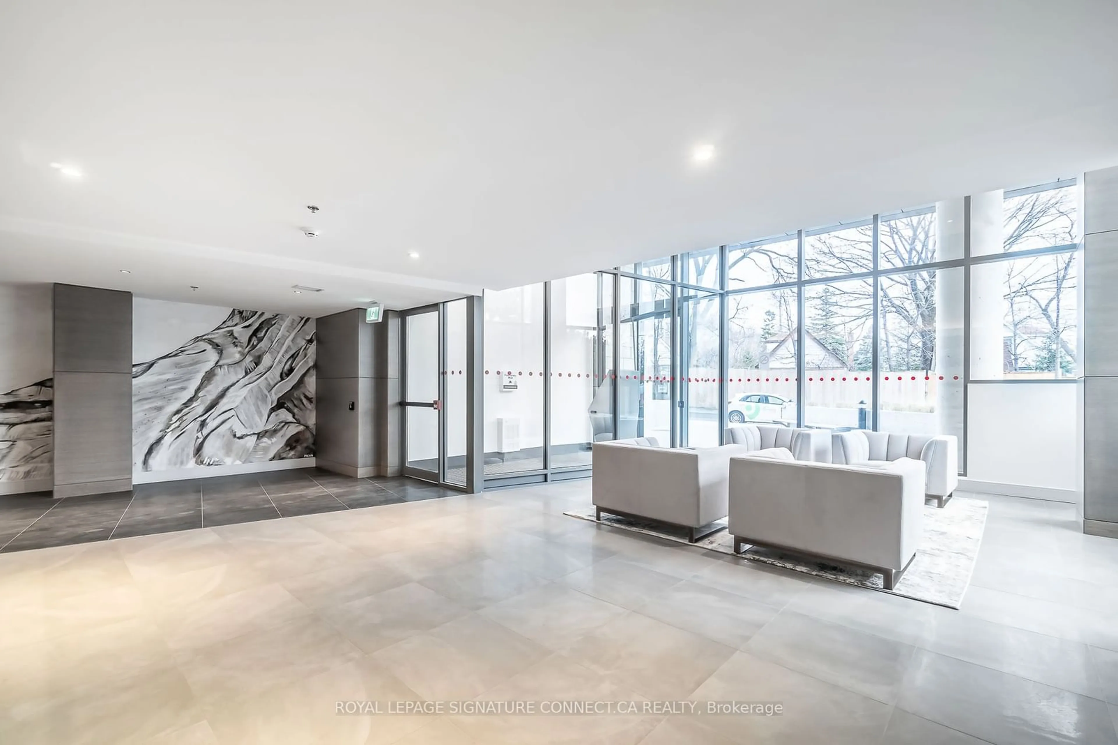 Indoor lobby for 90 Glen Everest Rd #511, Toronto Ontario M1N 1T7