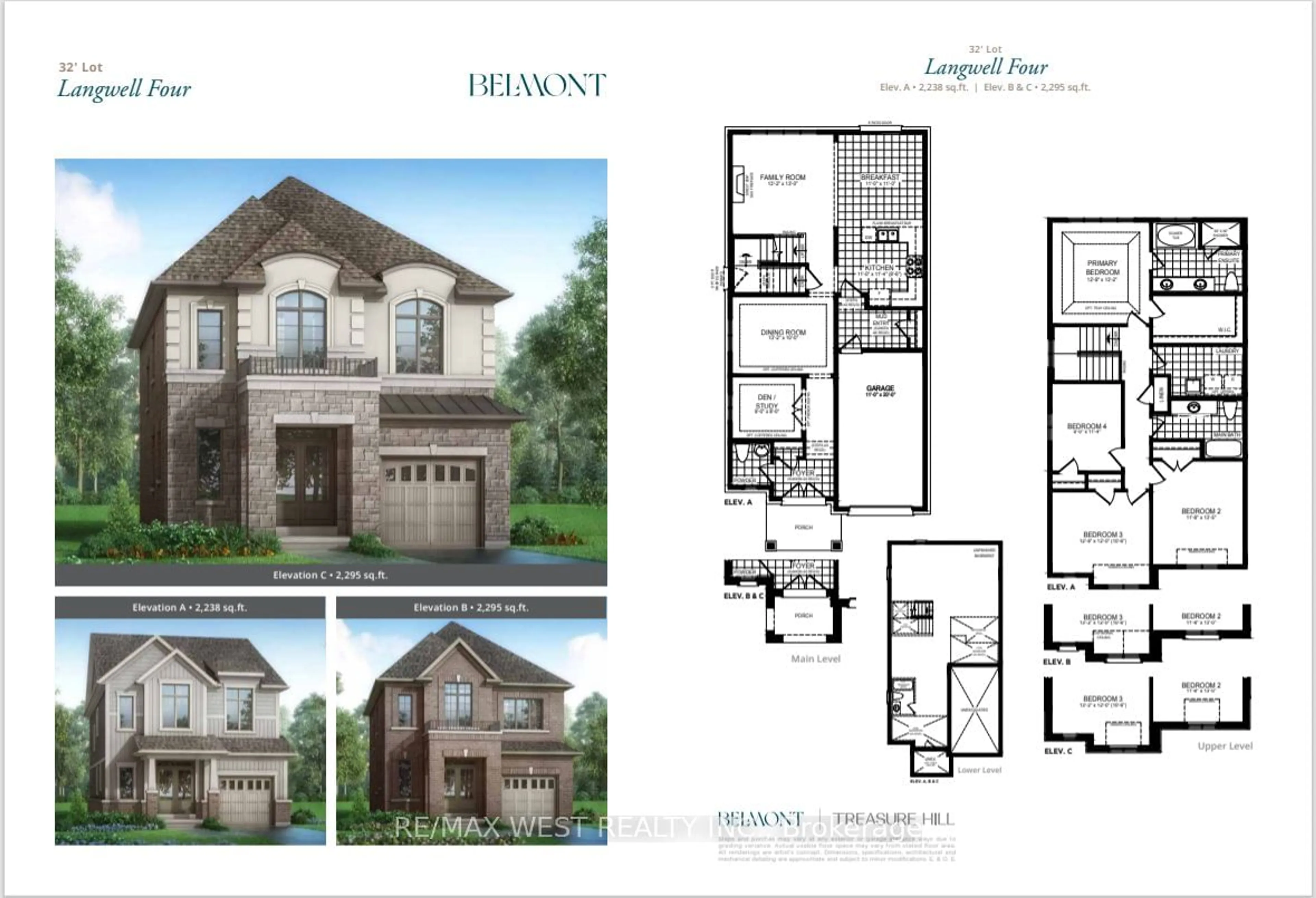 Floor plan for 22 Ed Ewert Ave, Clarington Ontario L1B 1G9