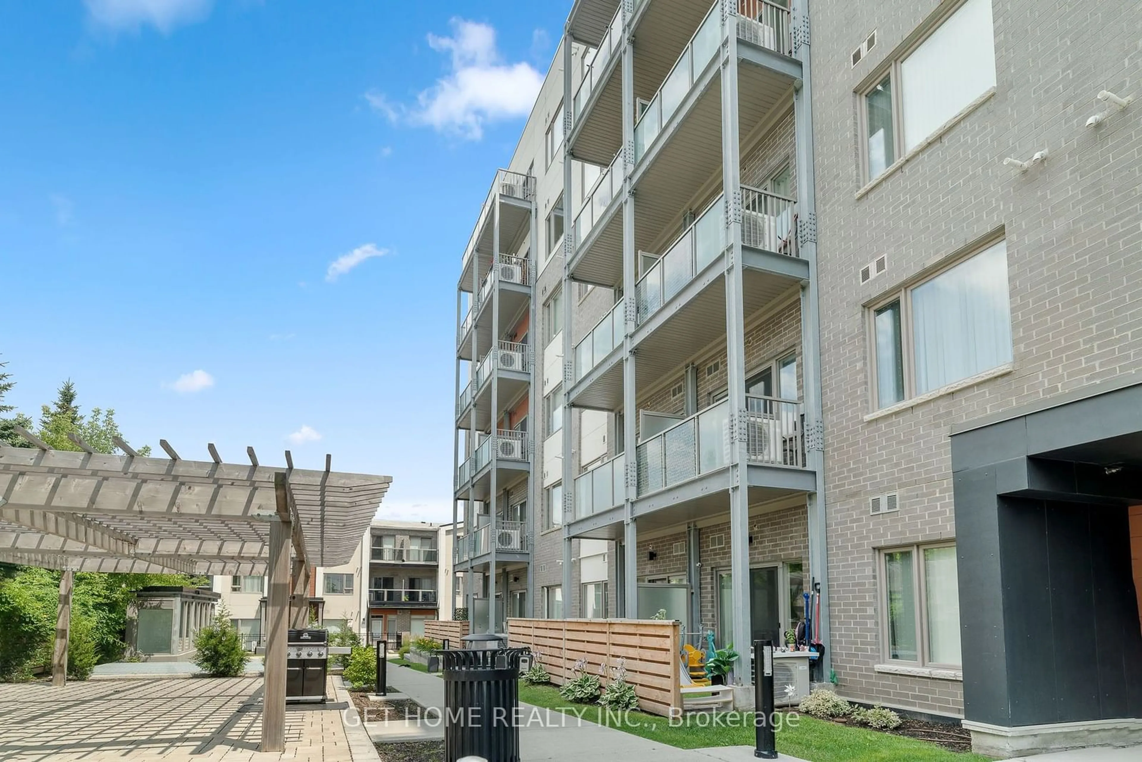 A pic from exterior of the house or condo for 20 Orchid Place Dr #302, Toronto Ontario M1B 0E1