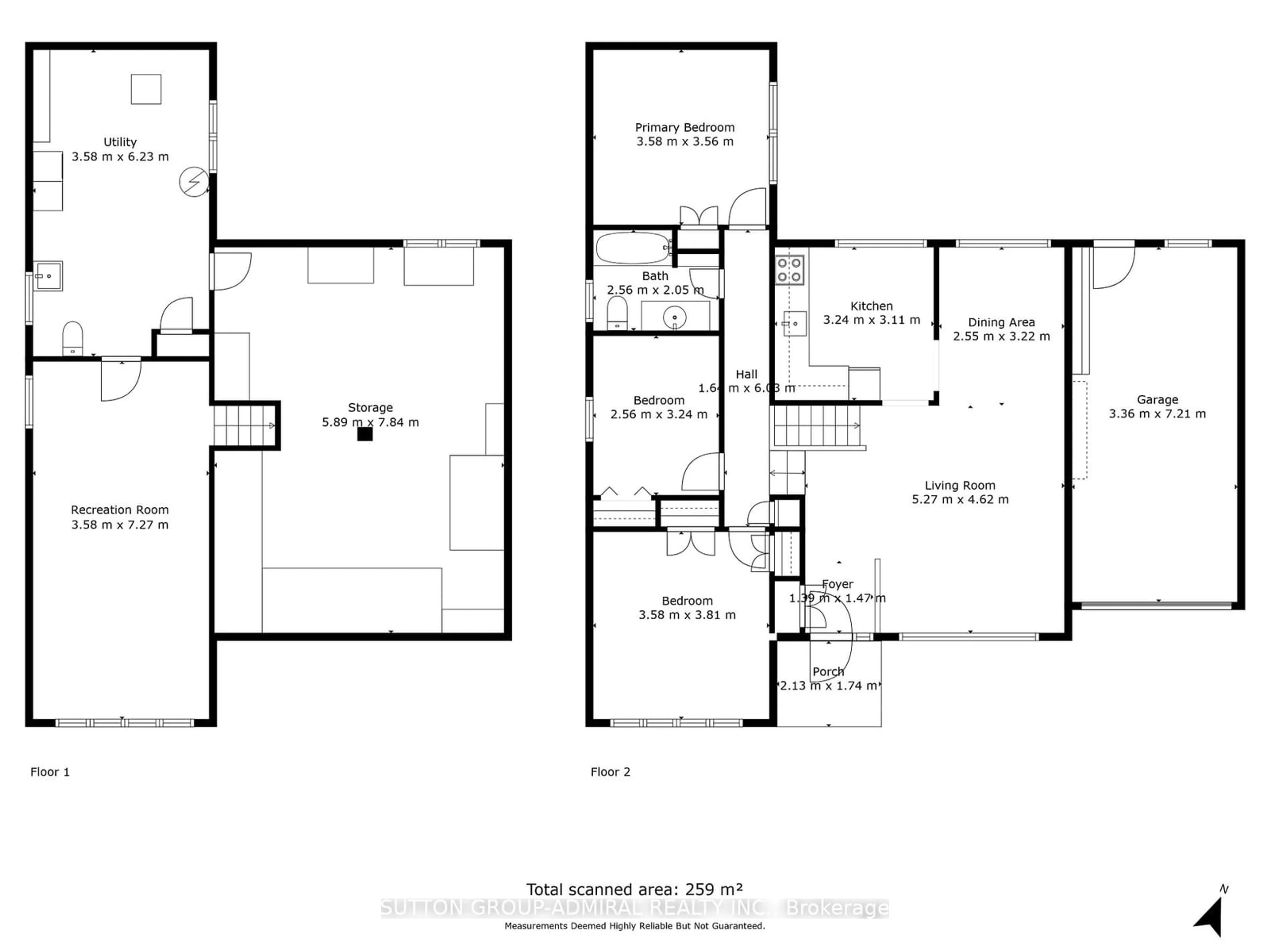 Floor plan for 6 Vradenberg Dr, Toronto Ontario M1T 1M6