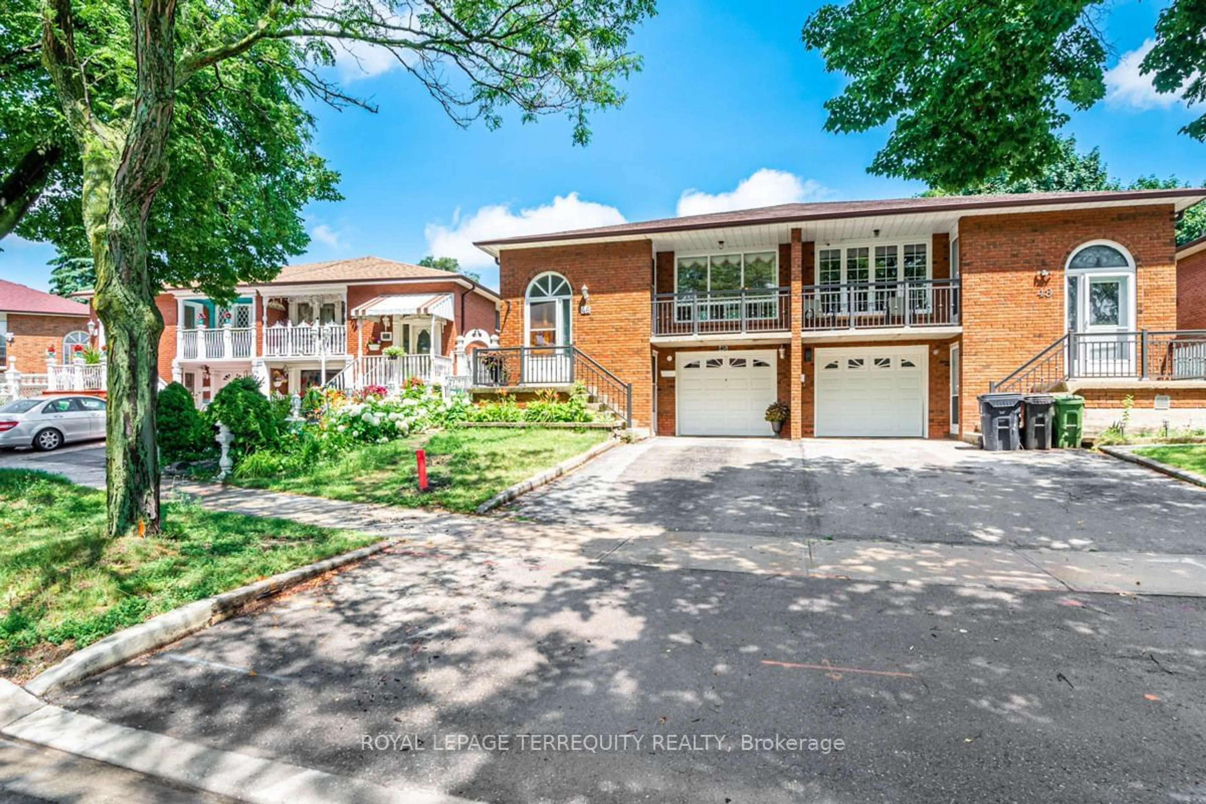 Frontside or backside of a home for 46 Fred Bland Cres, Toronto Ontario M1J 3L8