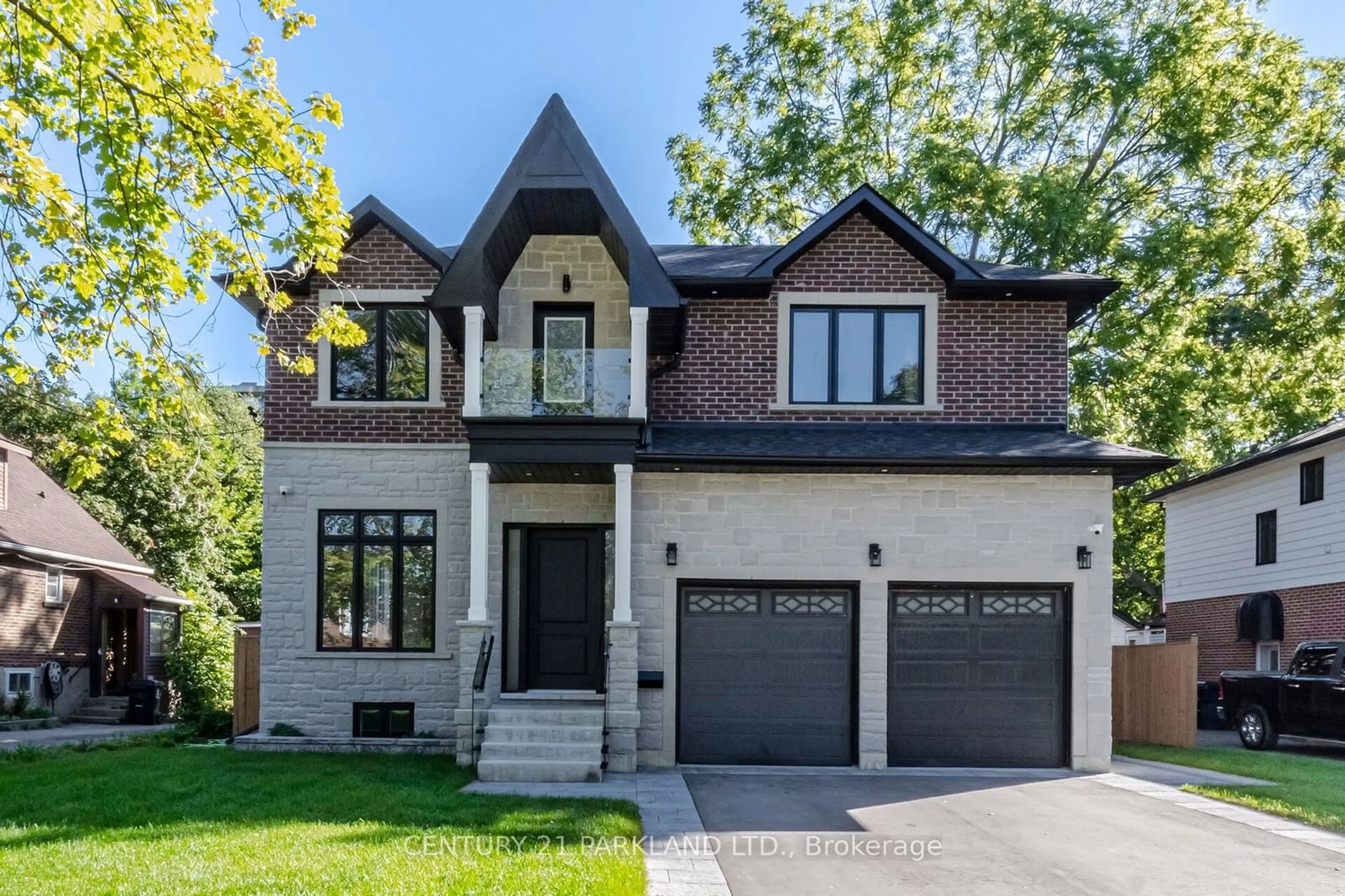 Home with brick exterior material for 21 Falaise Rd, Toronto Ontario M1E 3B6