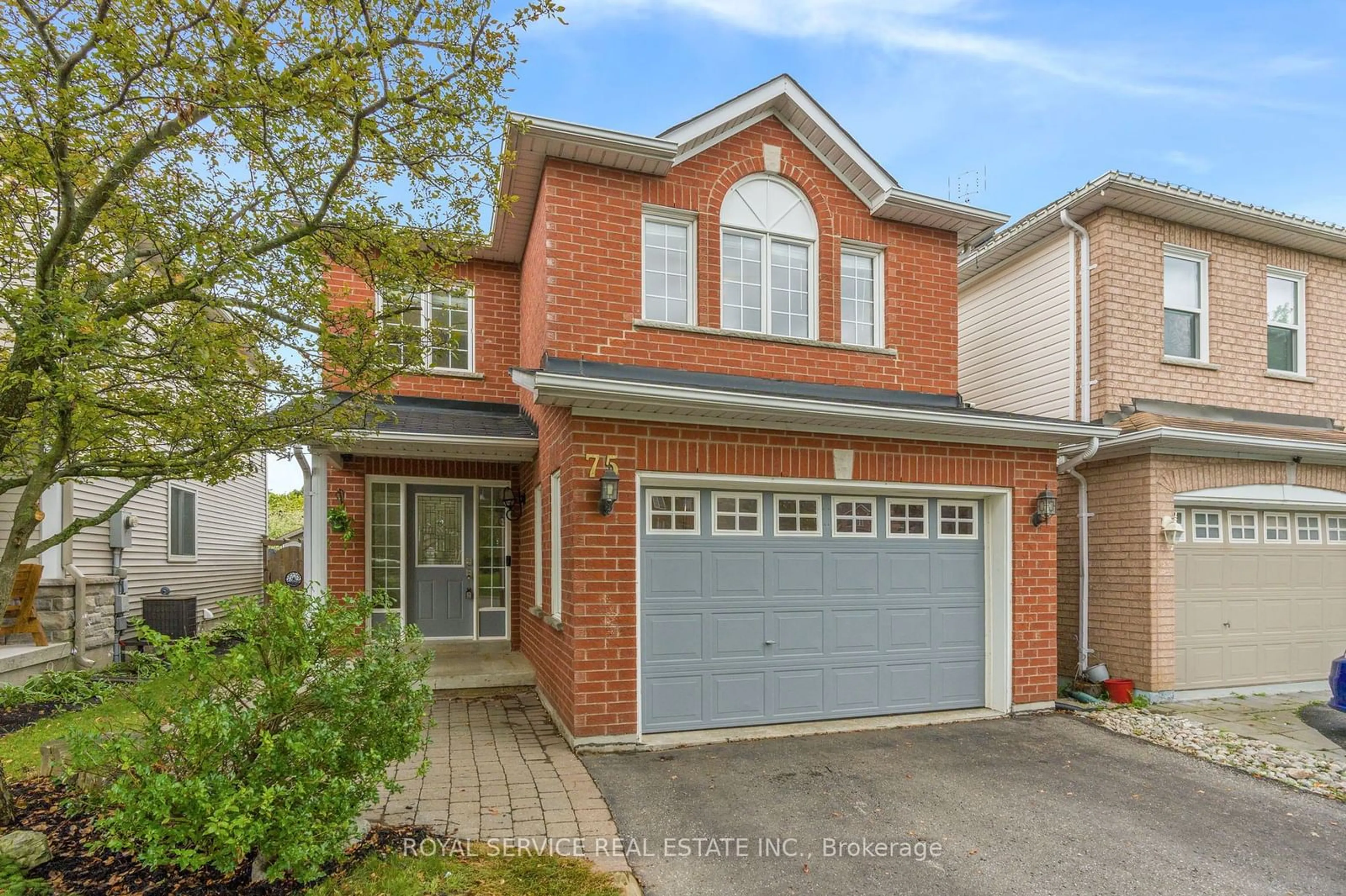 Home with brick exterior material for 75 Dadson Dr, Clarington Ontario L1C 5J1