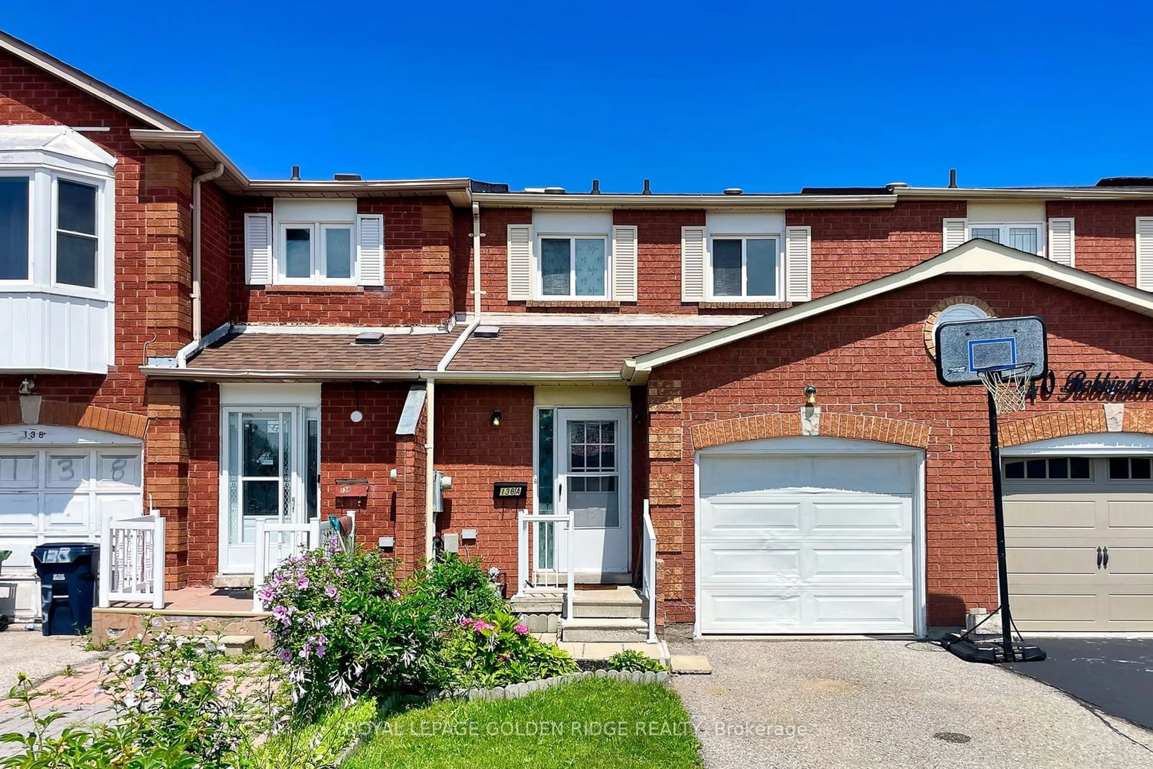 Home with brick exterior material for 138A Robbinstone Dr, Toronto Ontario M1B 2E7