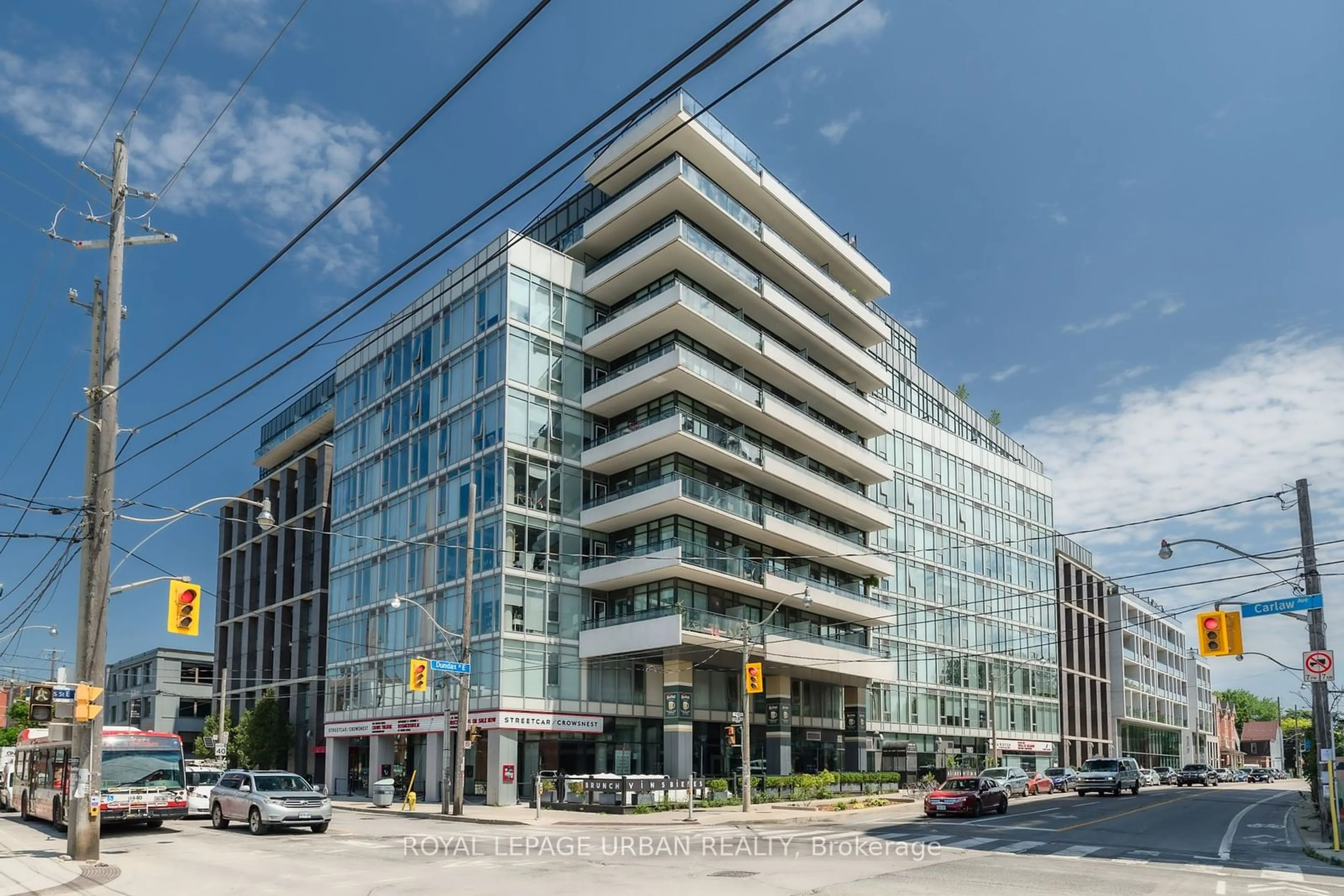 A pic from exterior of the house or condo for 1190 Dundas St #622, Toronto Ontario M4M 0C5
