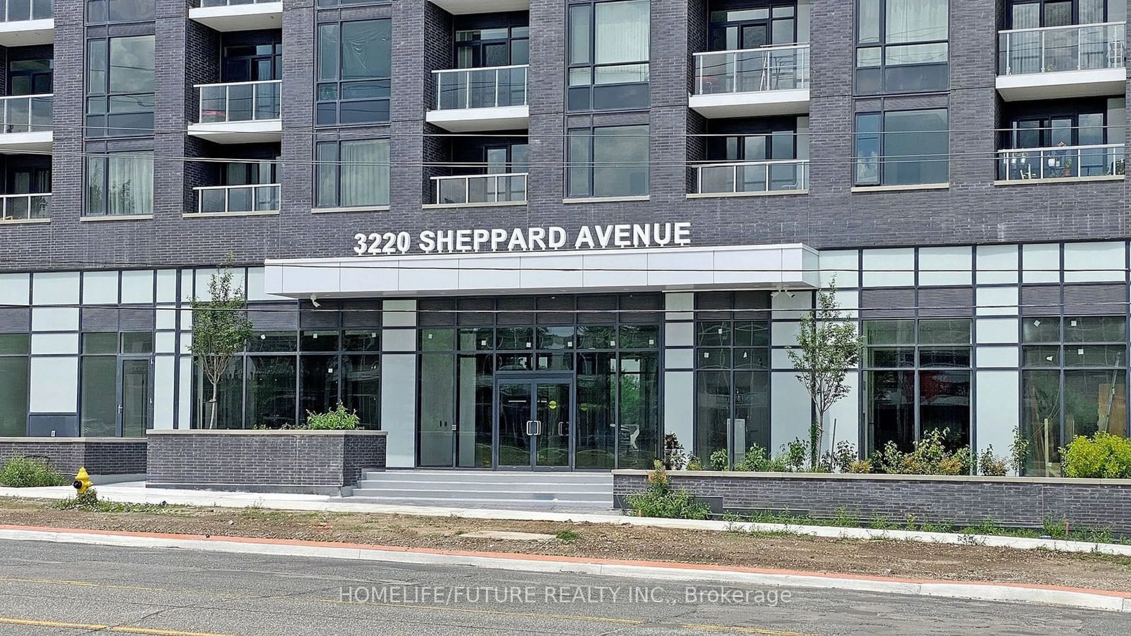 A pic from exterior of the house or condo for 3220 Sheppard Ave #221, Toronto Ontario M1T 3K3
