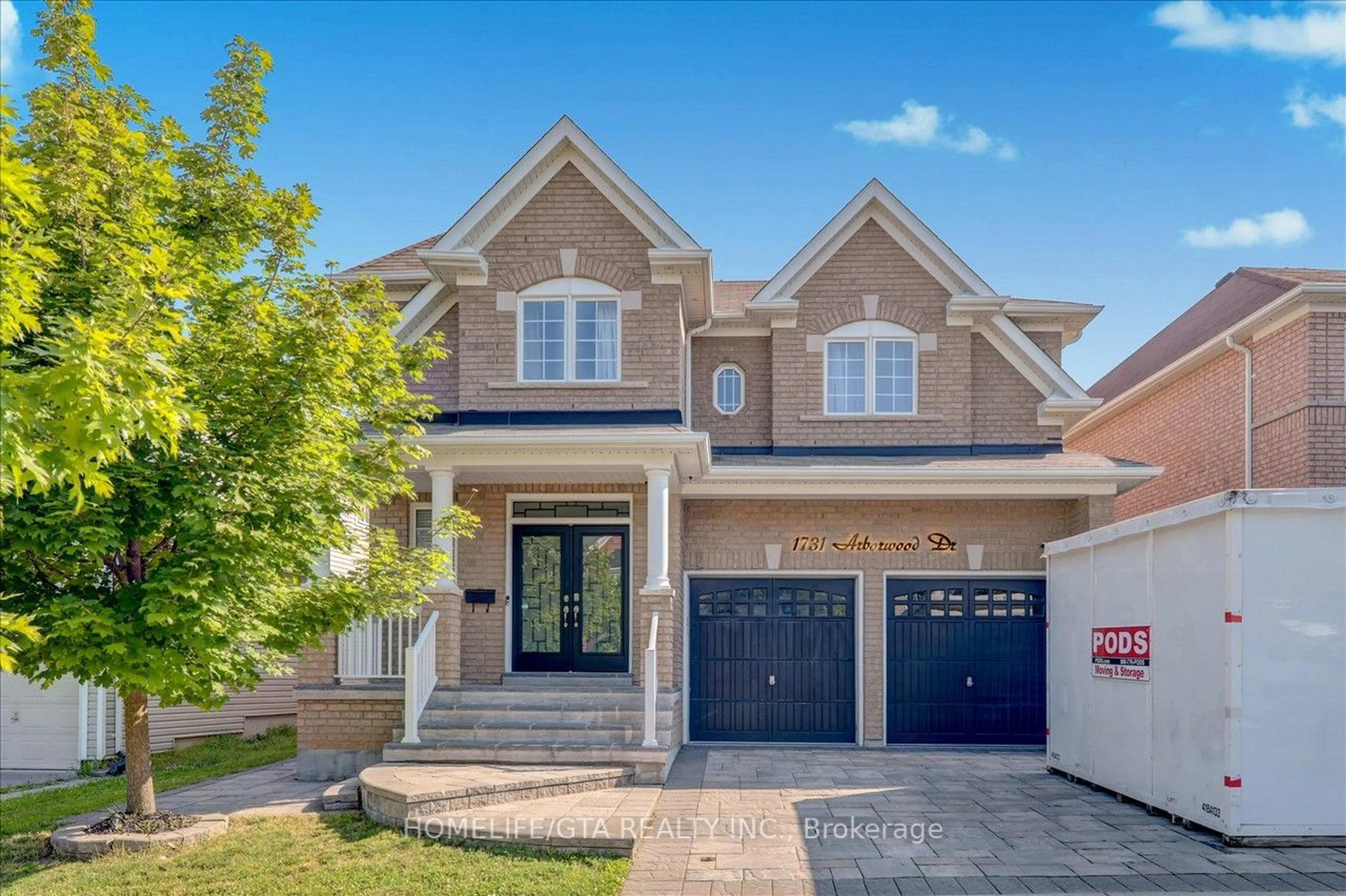 Home with brick exterior material for 1731 Arborwood Dr, Oshawa Ontario L1K 0R6