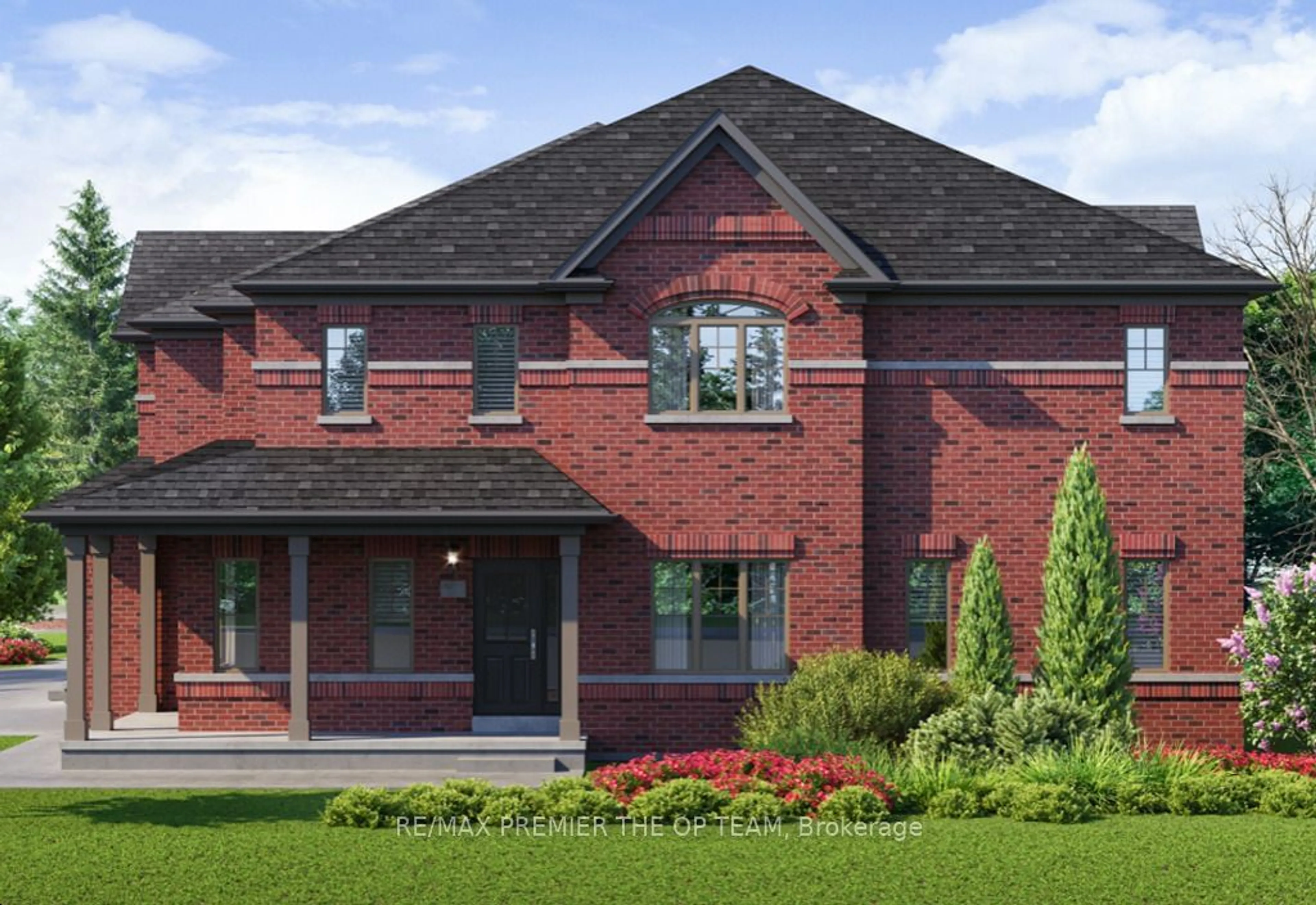 Home with brick exterior material for 1 North Garden (Blk75) Blvd, Scugog Ontario L9L 1C2