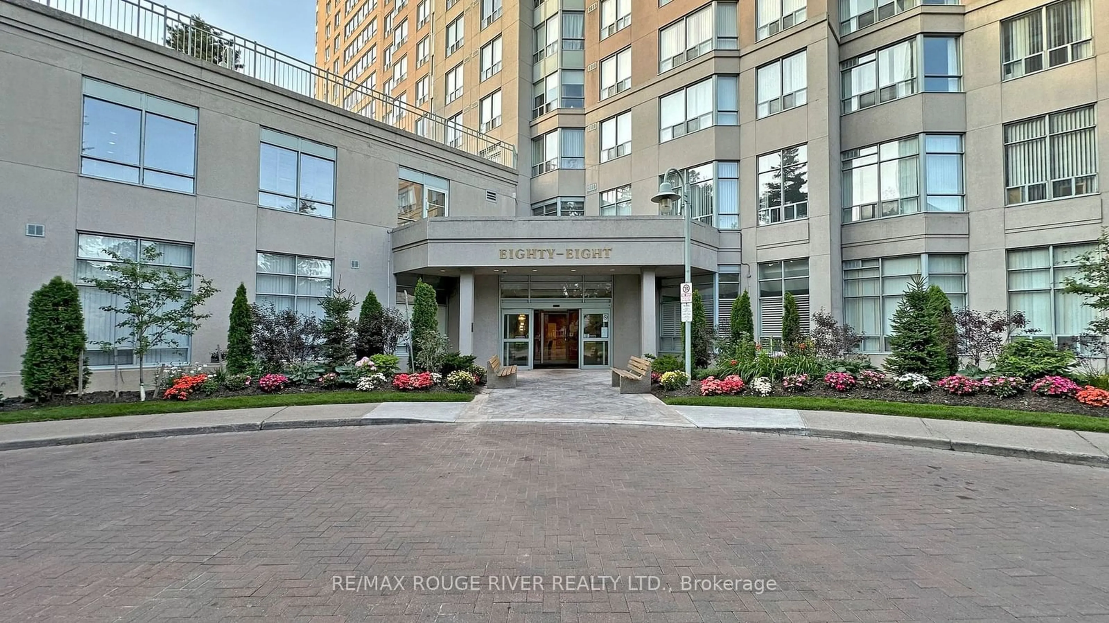 A pic from exterior of the house or condo for 88 Corporate Dr #805A, Toronto Ontario M1H 3G6