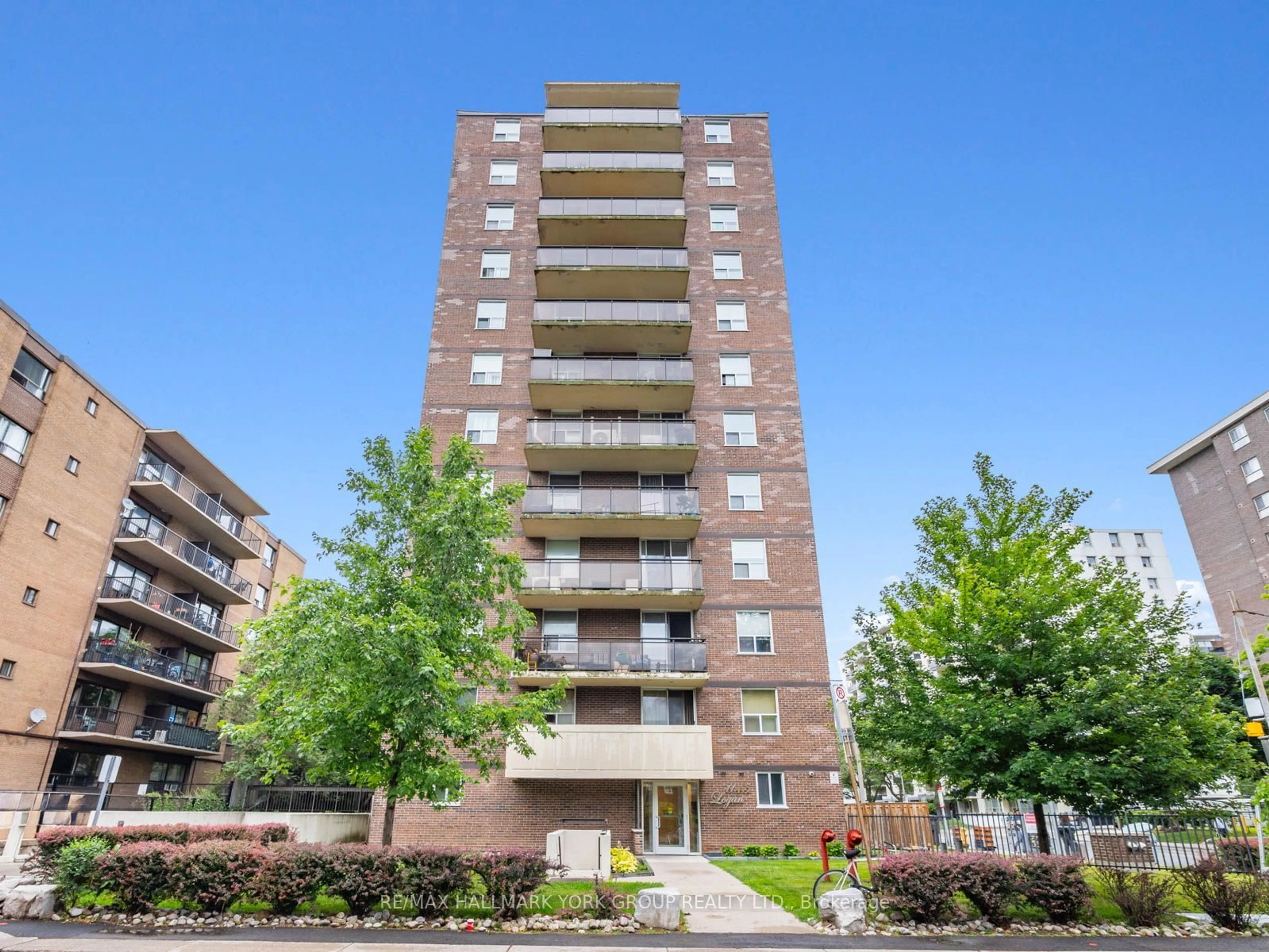 A pic from exterior of the house or condo for 1145 Logan Ave #101, Toronto Ontario M4K 3G9