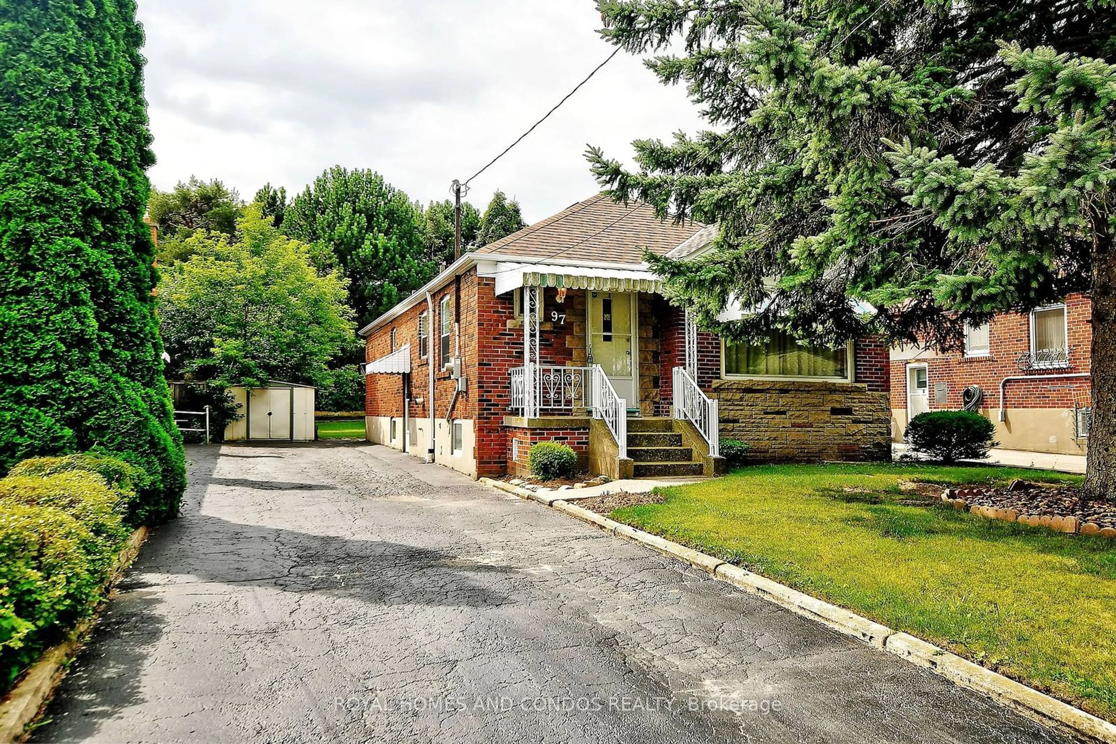 Frontside or backside of a home for 97 Foxridge Dr, Toronto Ontario M1K 2G4