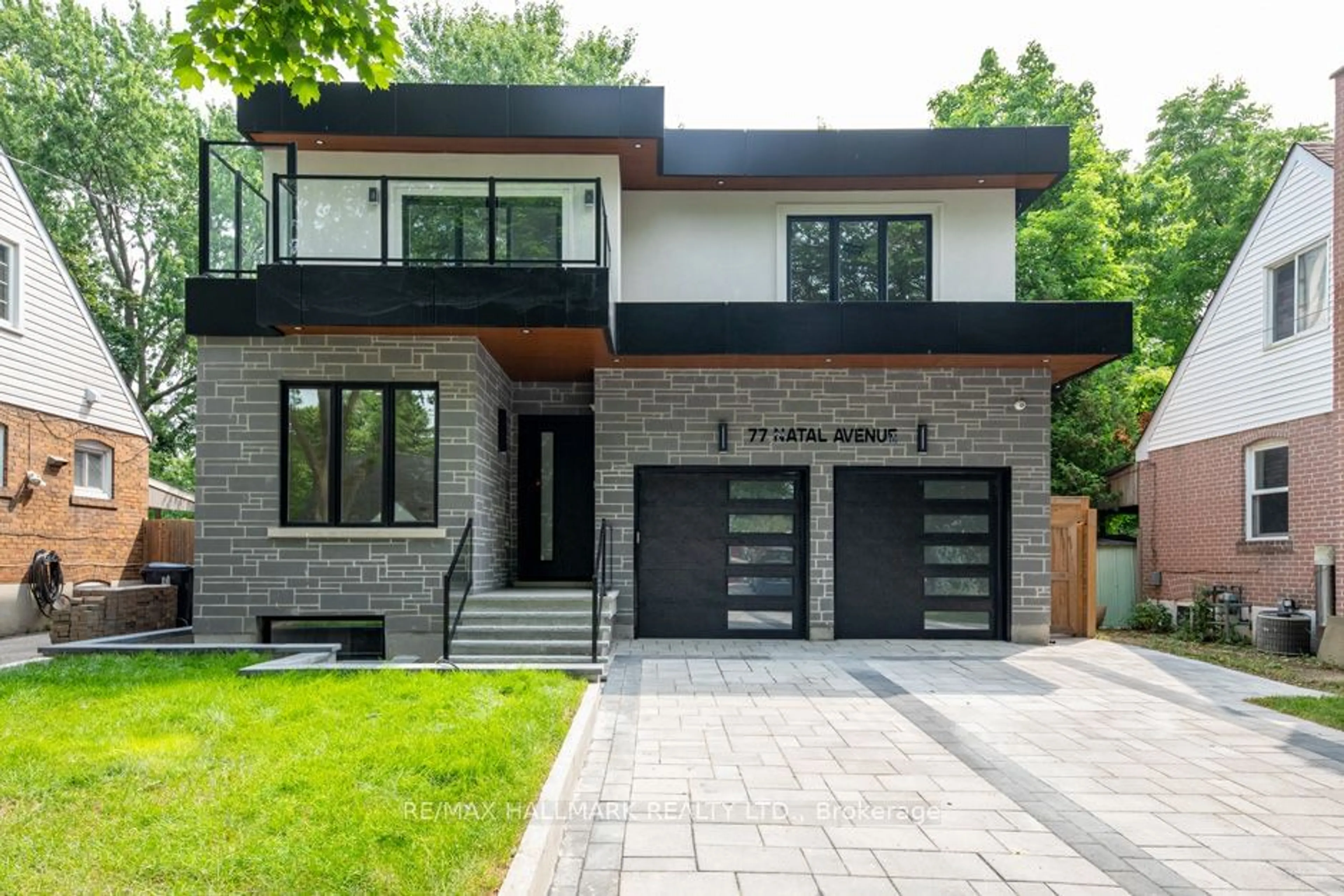Home with brick exterior material for 77 Natal Ave, Toronto Ontario M1N 3V5