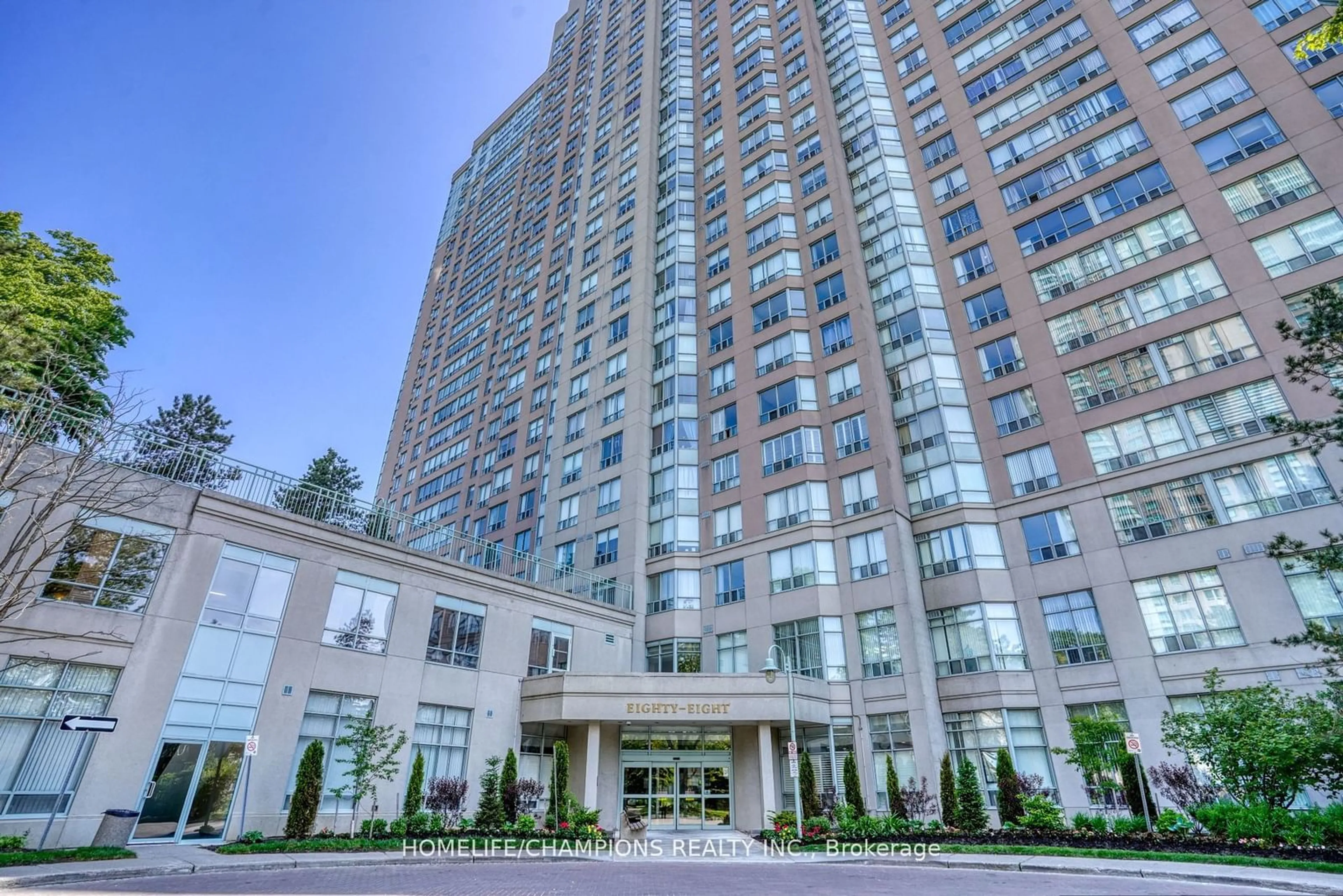 A pic from exterior of the house or condo for 88 Corporate Dr #1619, Toronto Ontario M1H 3G6