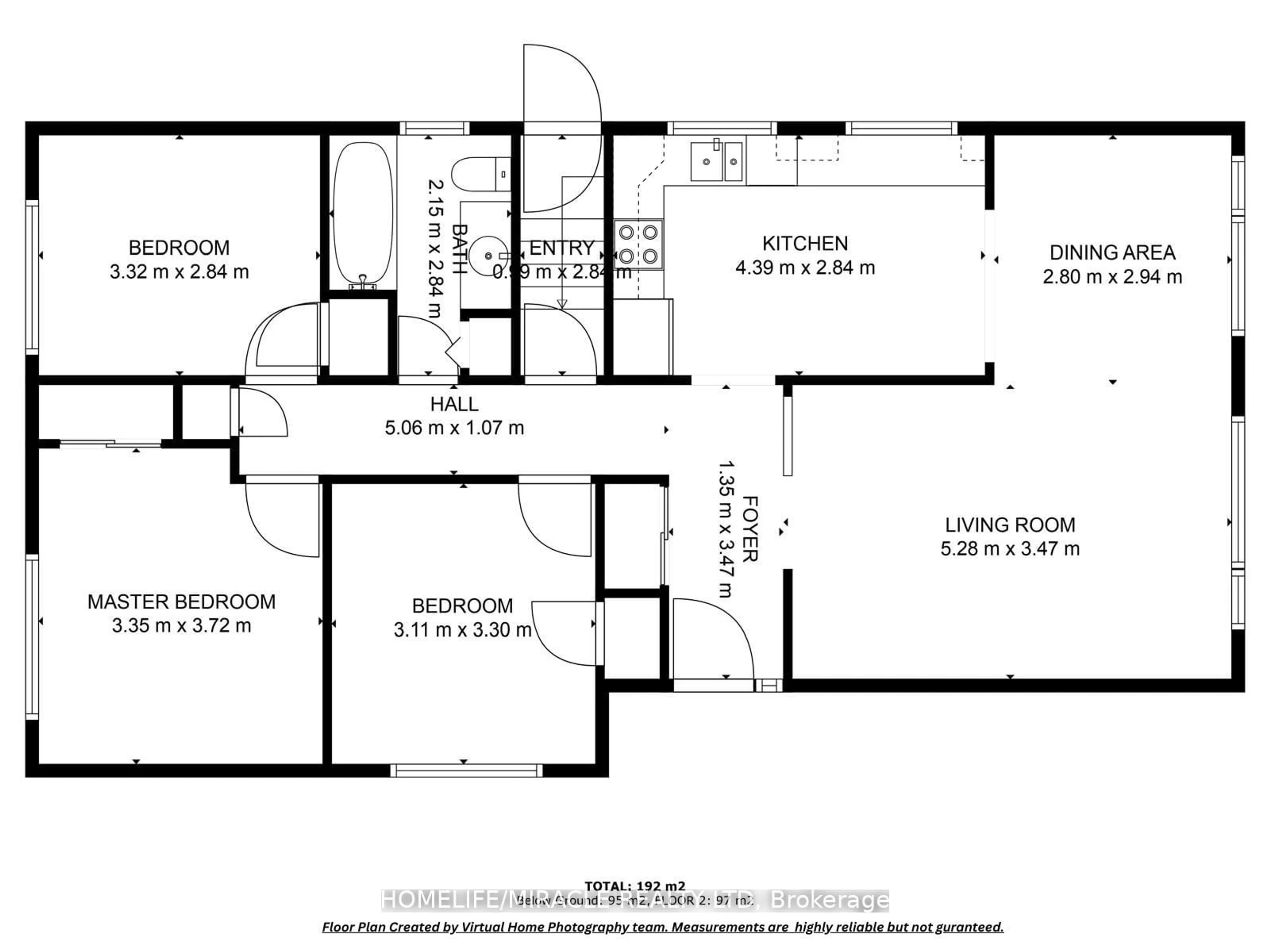 Floor plan for 90 Deanvar Ave, Toronto Ontario M1R 2N3