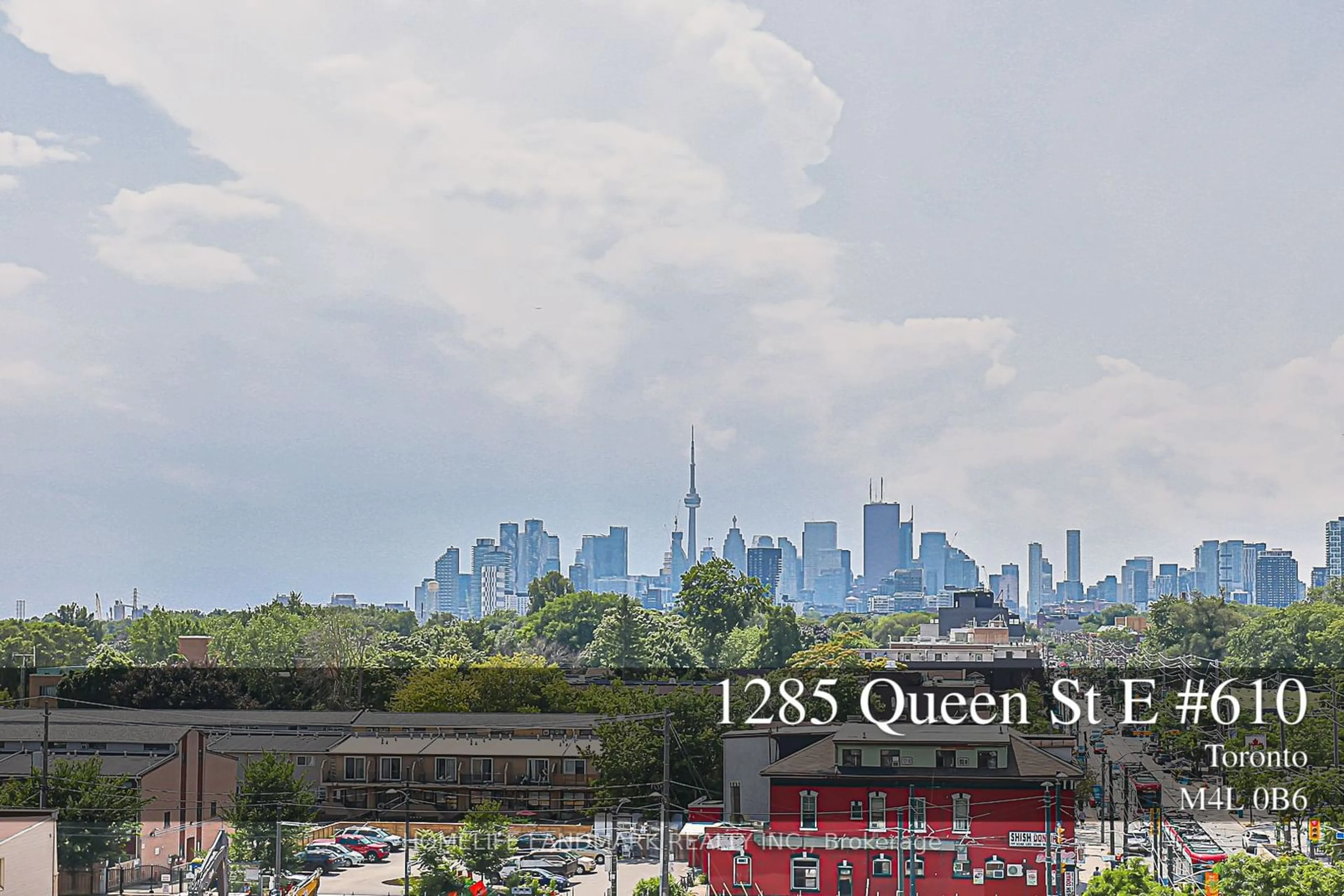 Street view for 1285 Queen St #610, Toronto Ontario M4L 1C2
