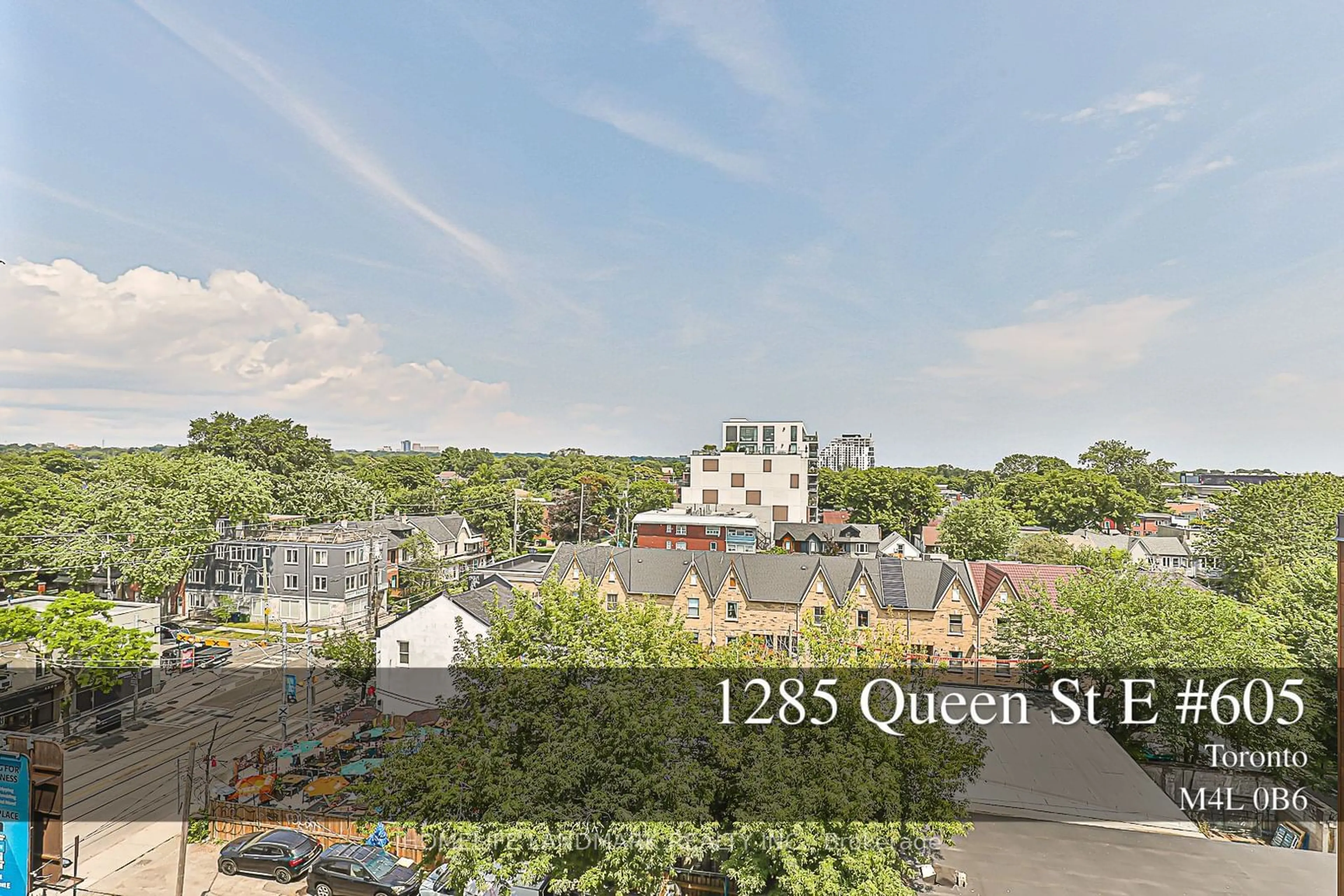 Street view for 1285 Queen St #605, Toronto Ontario M4L 1C2