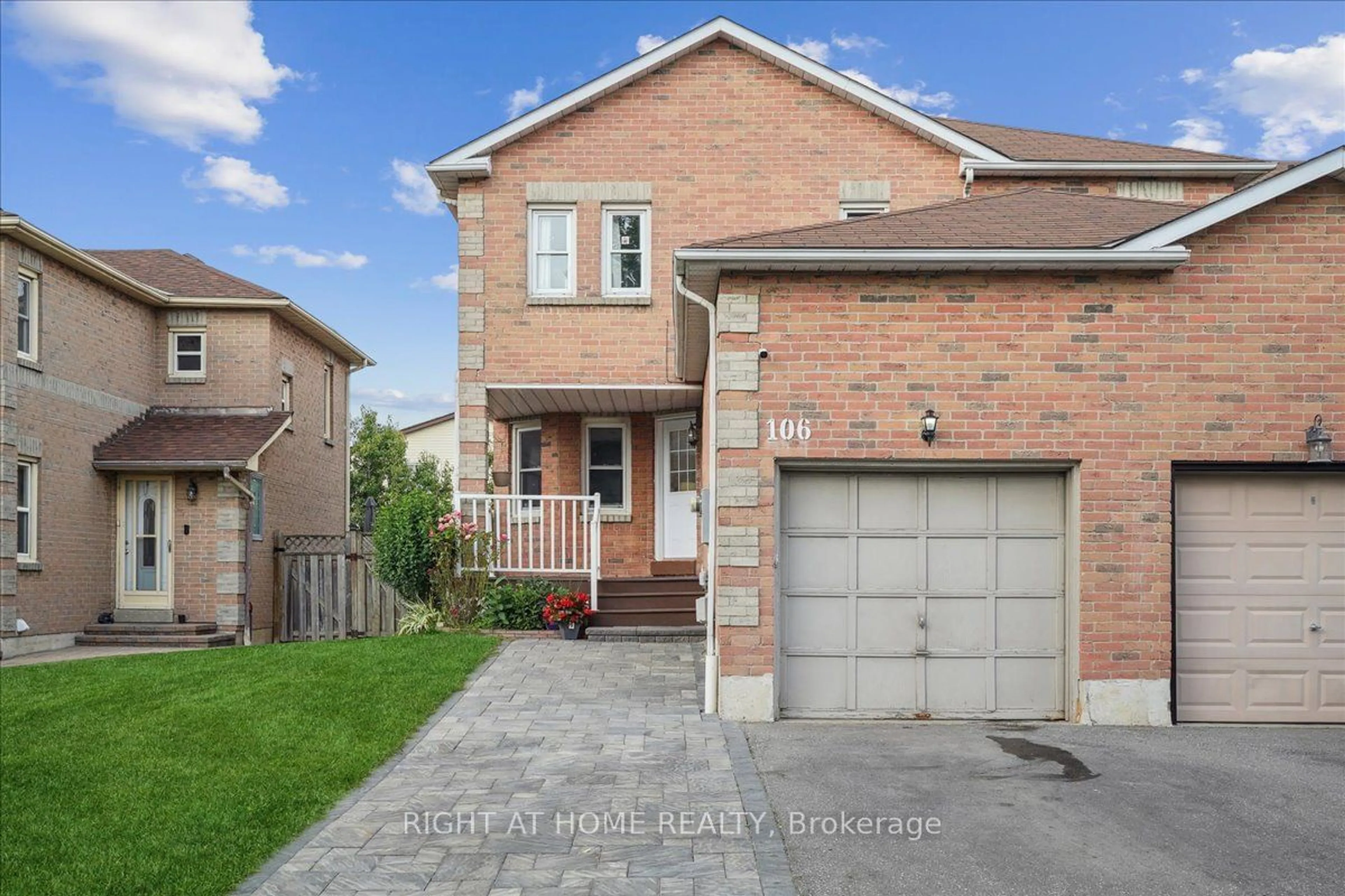 Frontside or backside of a home for 106 Wright Cres, Ajax Ontario L1S 6X7