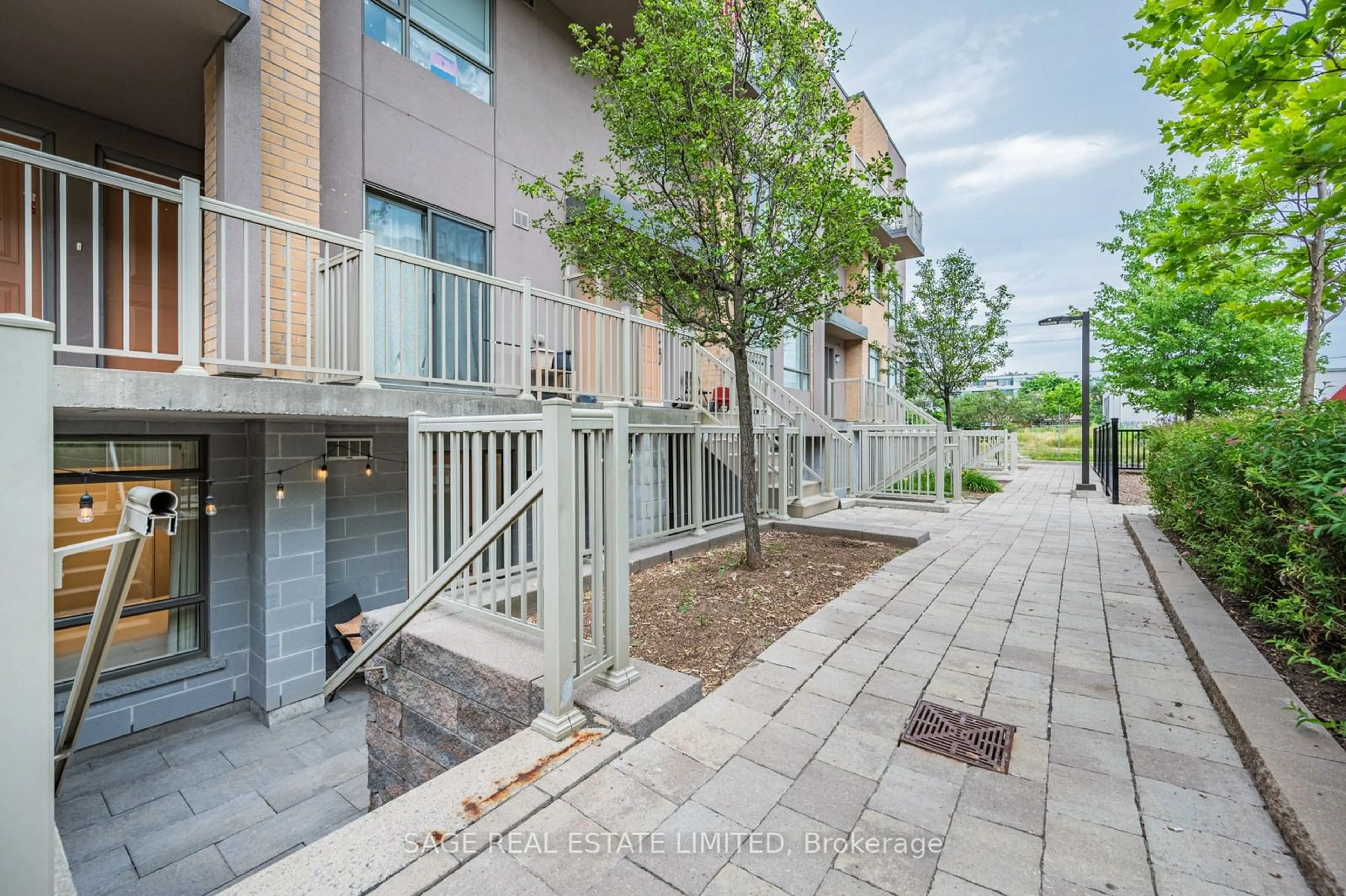 A pic from exterior of the house or condo for 90 Orchid Place Dr #106, Toronto Ontario M1B 2W1