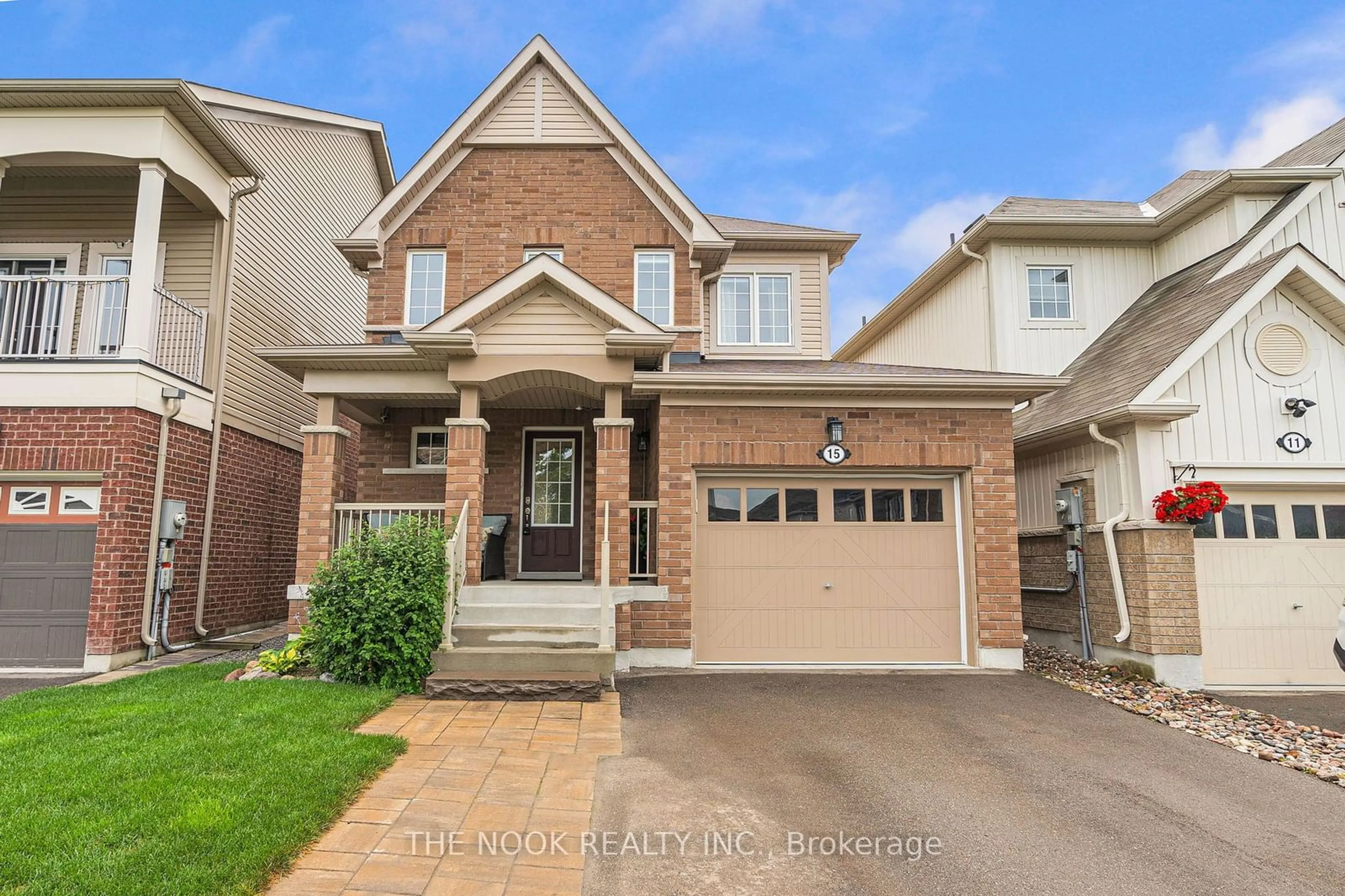 Frontside or backside of a home for 15 Fred Jackman Ave, Clarington Ontario L1C 0S7