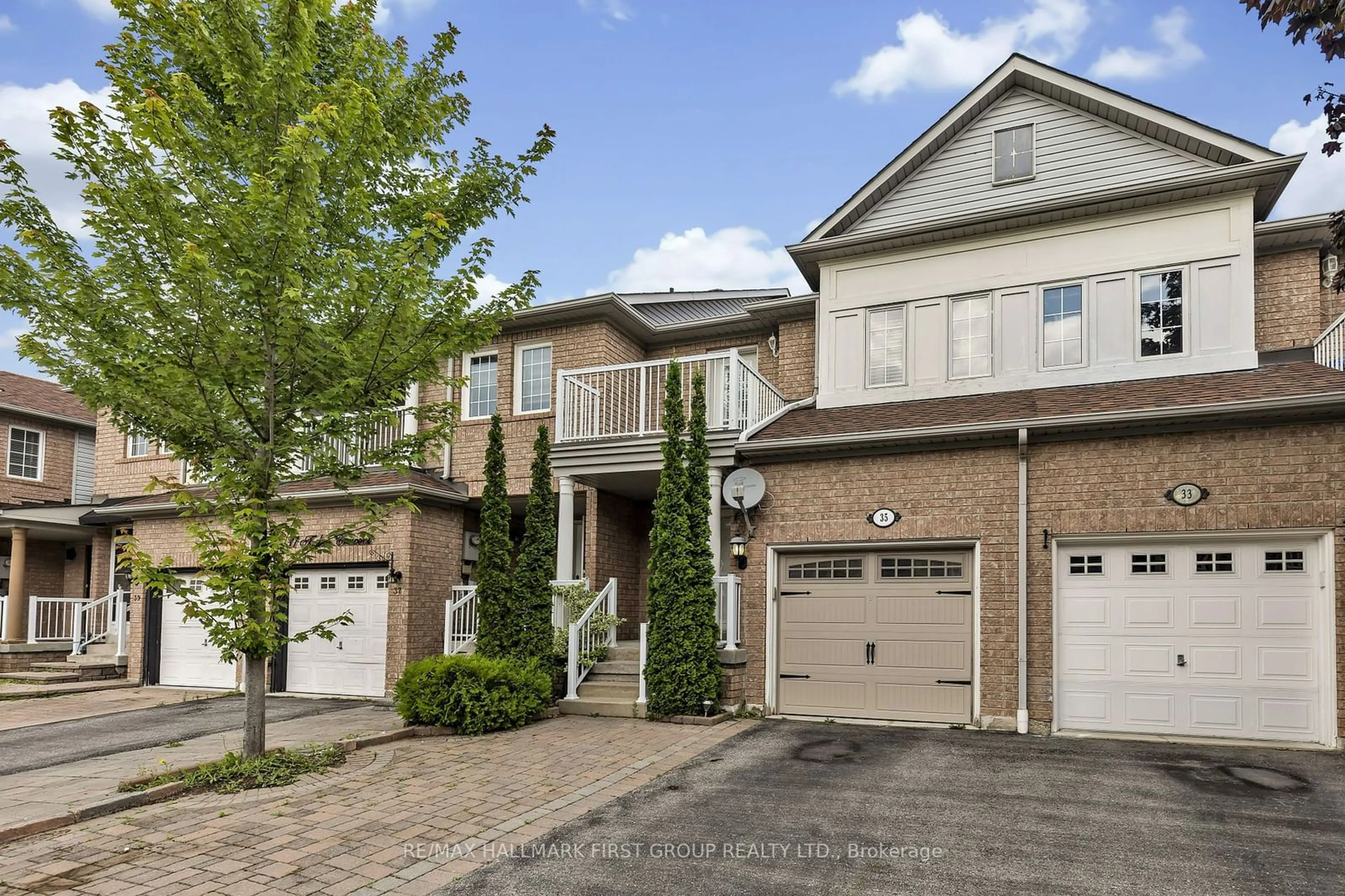 A pic from exterior of the house or condo for 35 Tasker Cres, Ajax Ontario L1Z 1N8