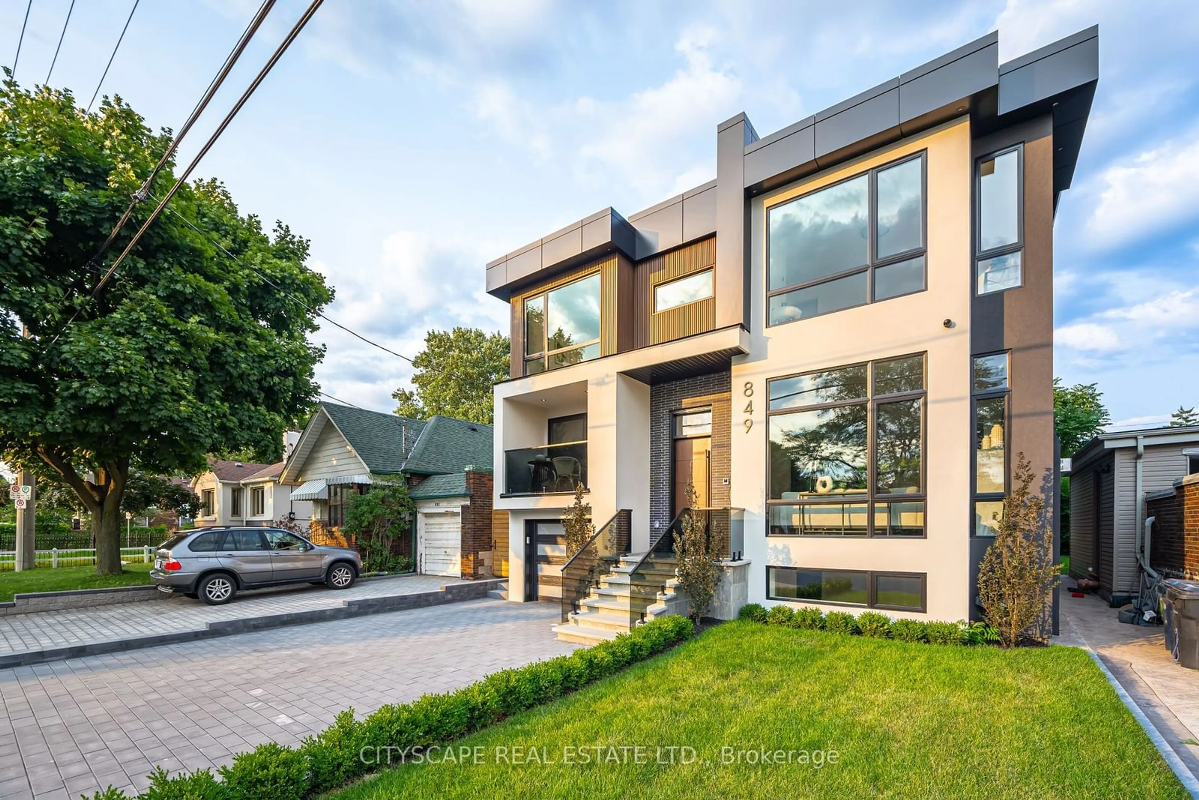 Frontside or backside of a home for 849 Coxwell Ave, Toronto Ontario M4C 3E8