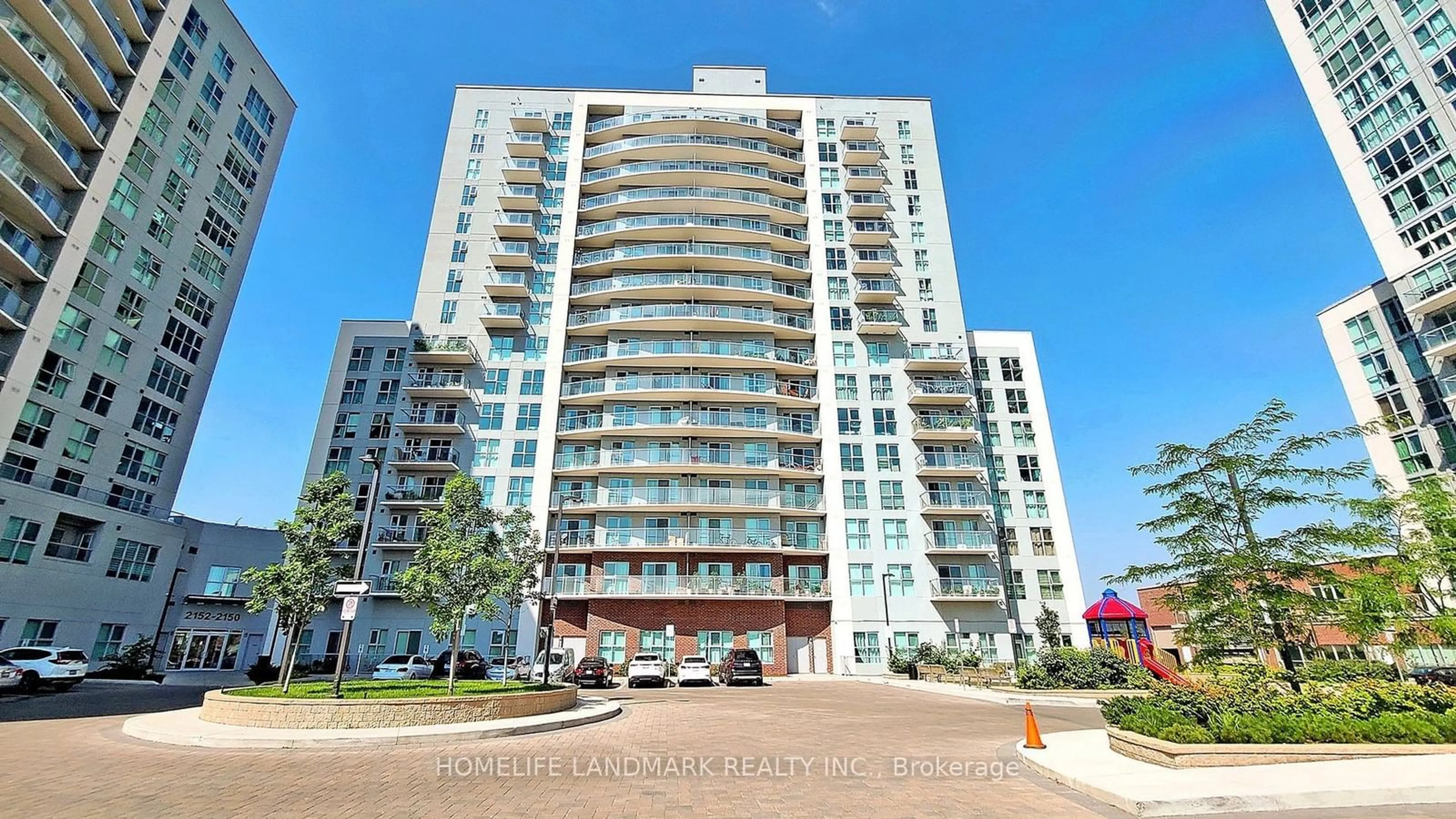 A pic from exterior of the house or condo for 2150 LAWRENCE Ave #808, Toronto Ontario M1R 3A7