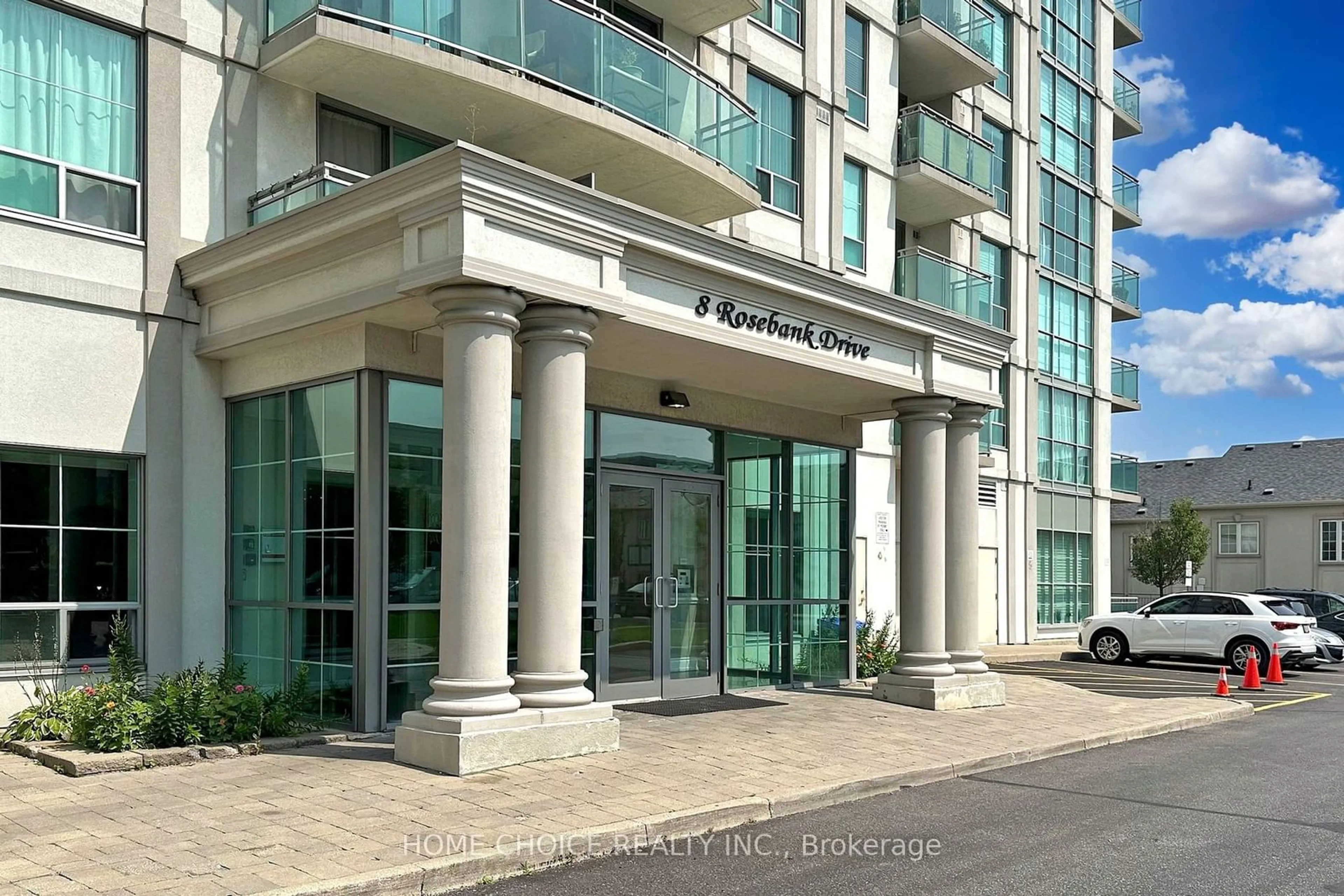 A pic from exterior of the house or condo for 8 Rosebank Dr #5L, Toronto Ontario M1B 5Z3