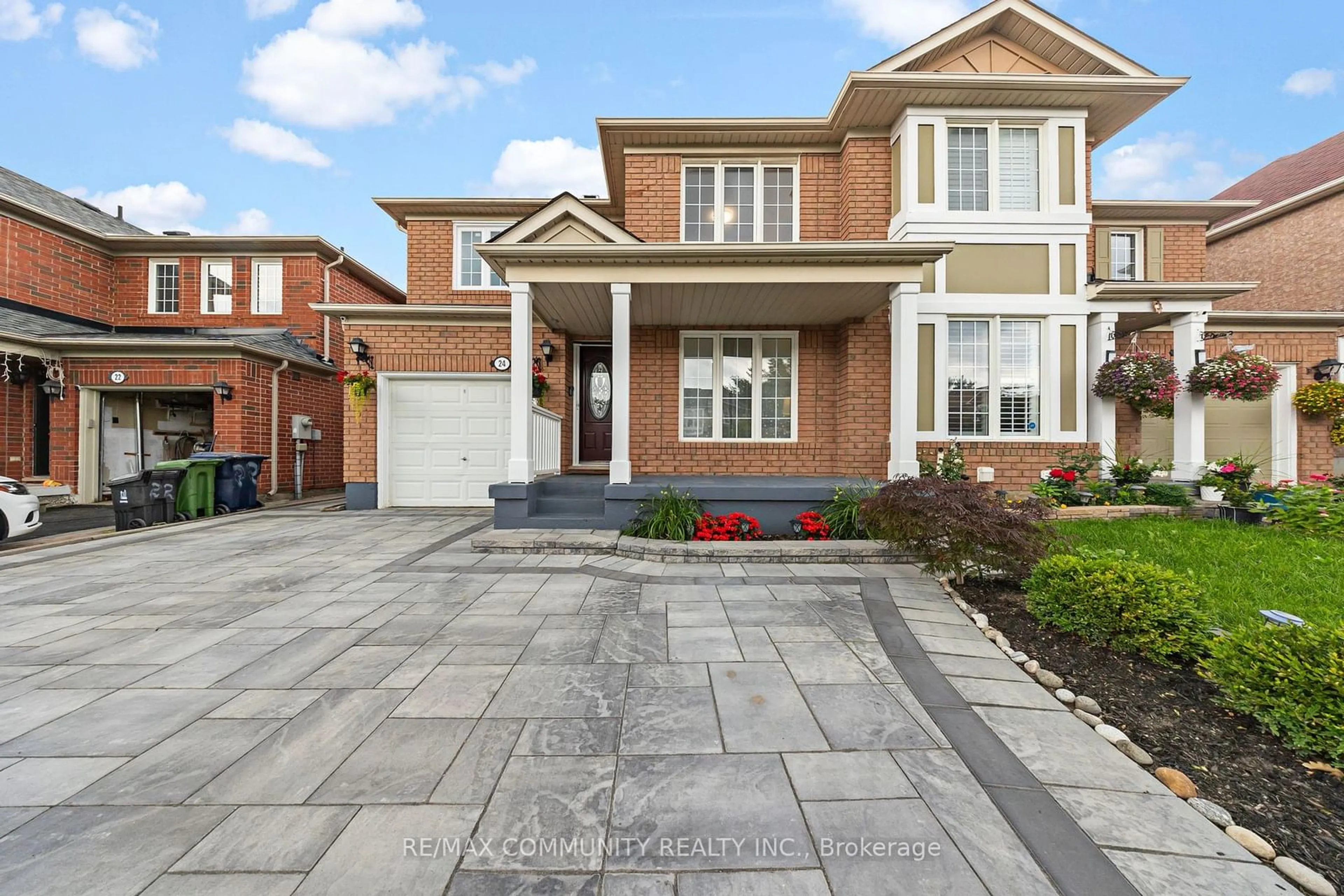 Home with brick exterior material for 24 Pitchpine Dr, Toronto Ontario M1X 1W5